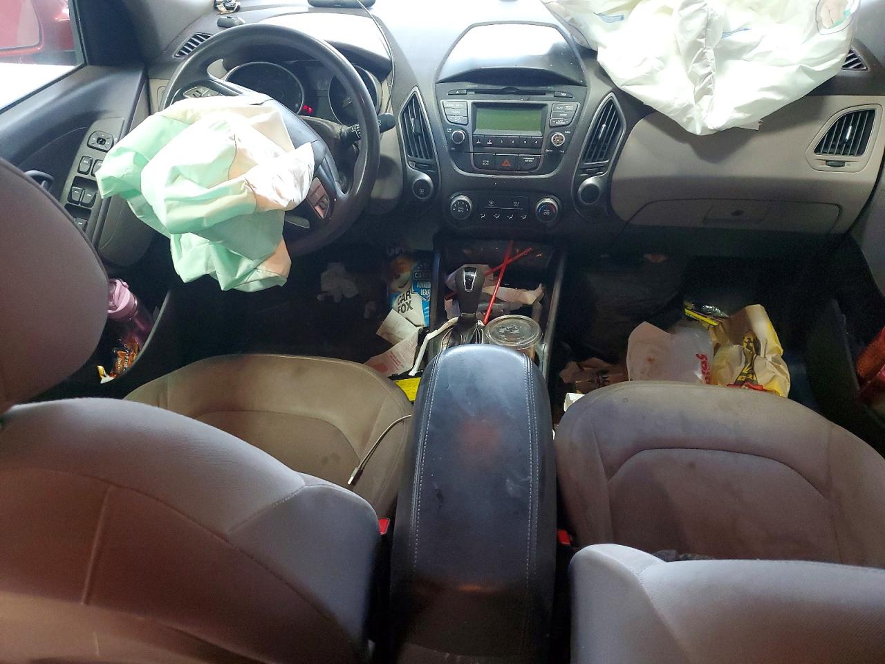 2015 Hyundai Tucson Gls Красный vin: KM8JT3AF0FU088156