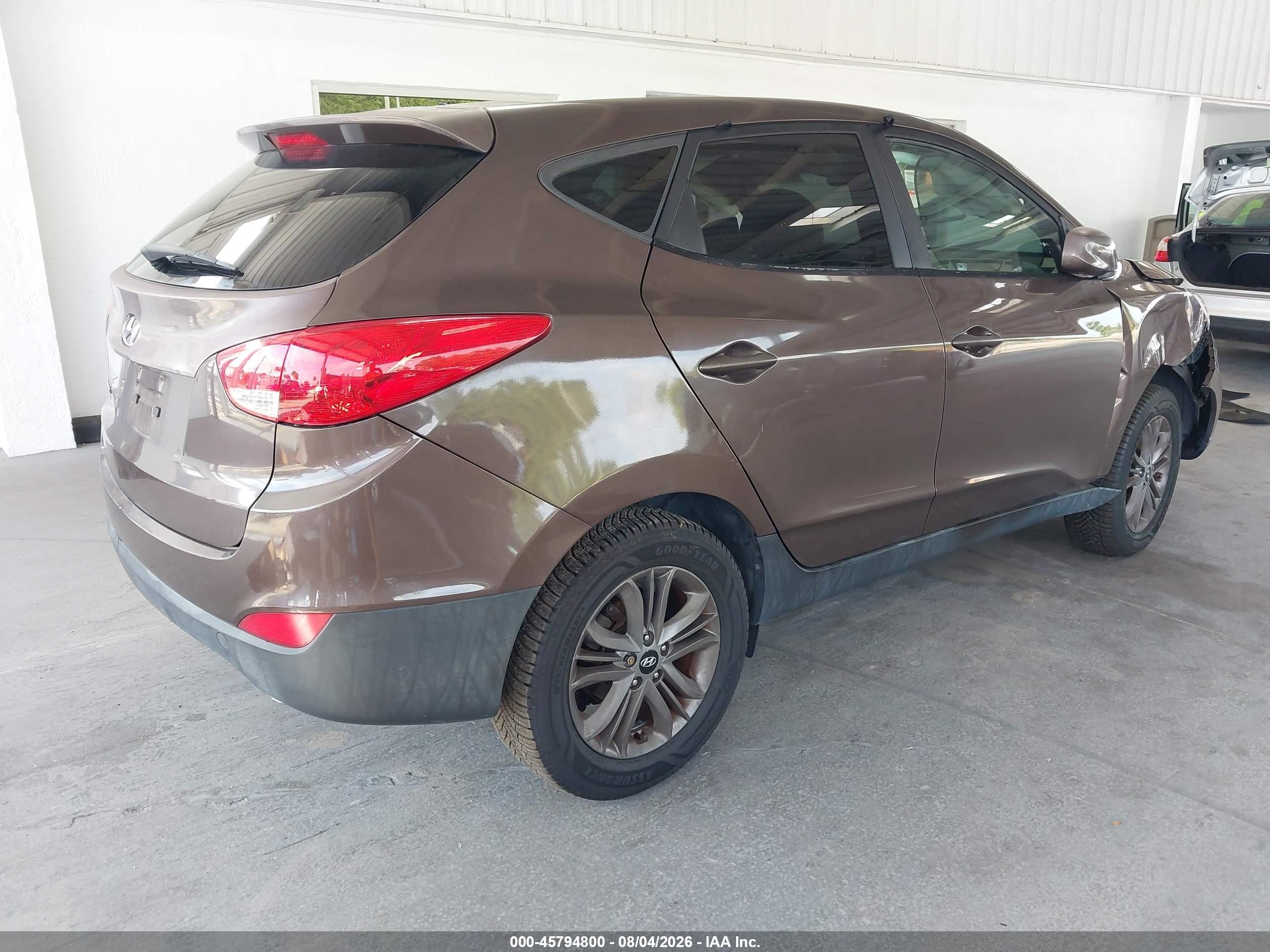 2015 Hyundai Tucson Gls Brown vin: KM8JT3AF0FU985994