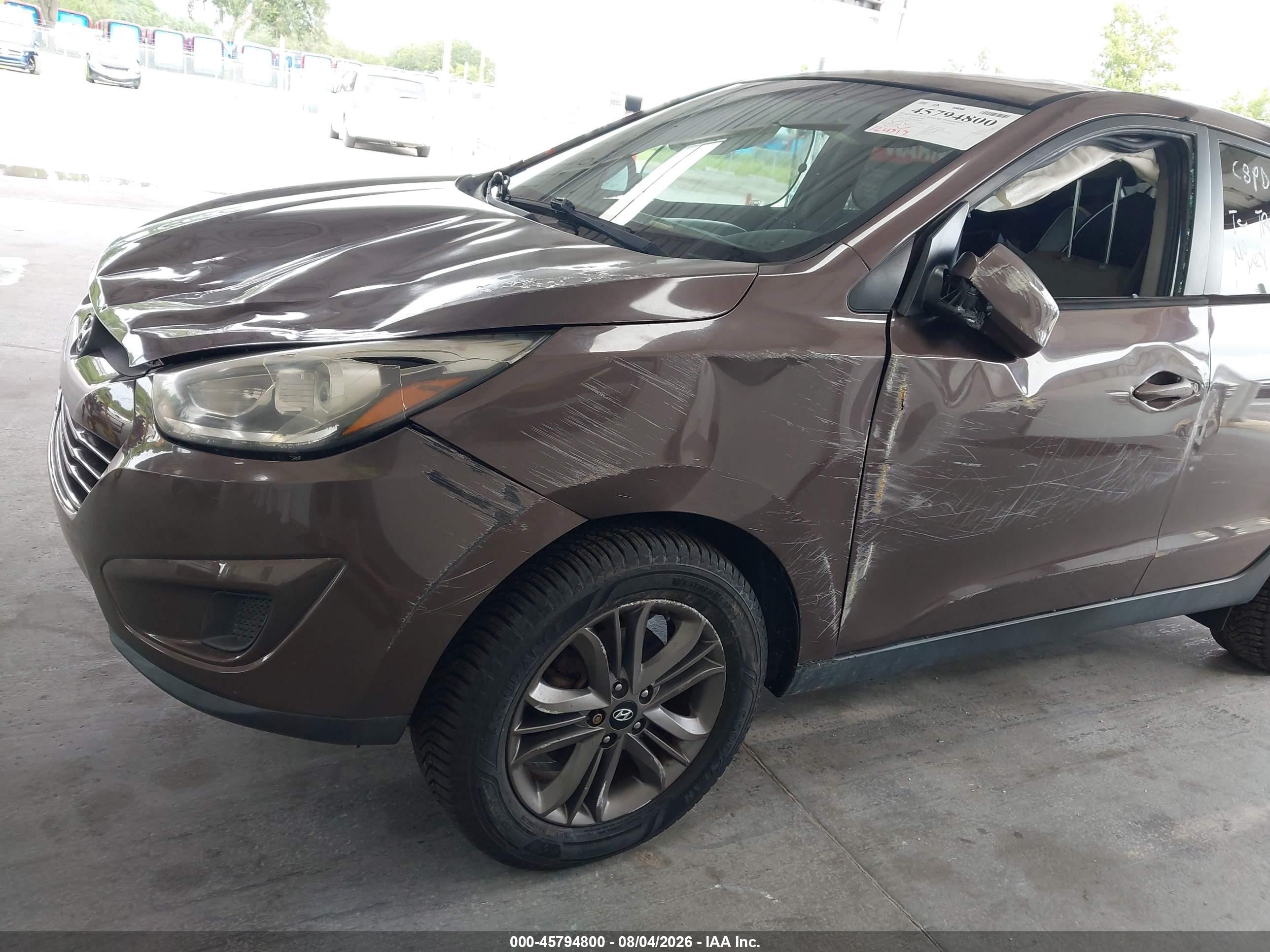 2015 Hyundai Tucson Gls Brown vin: KM8JT3AF0FU985994
