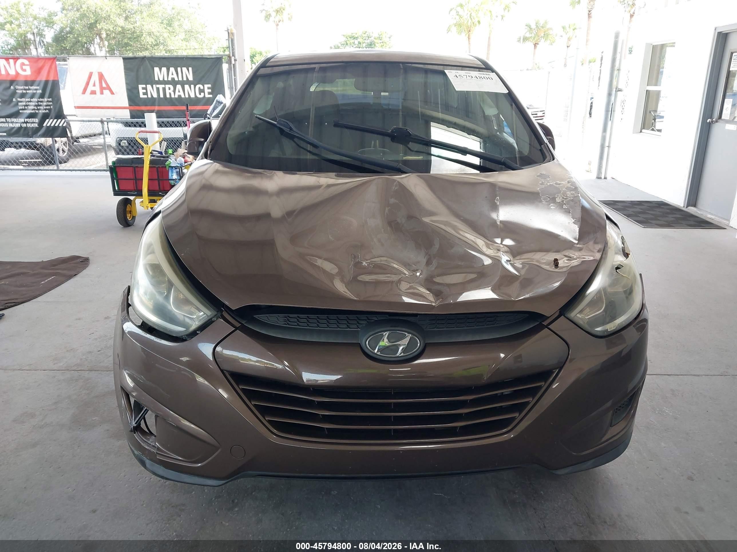 2015 Hyundai Tucson Gls Brown vin: KM8JT3AF0FU985994