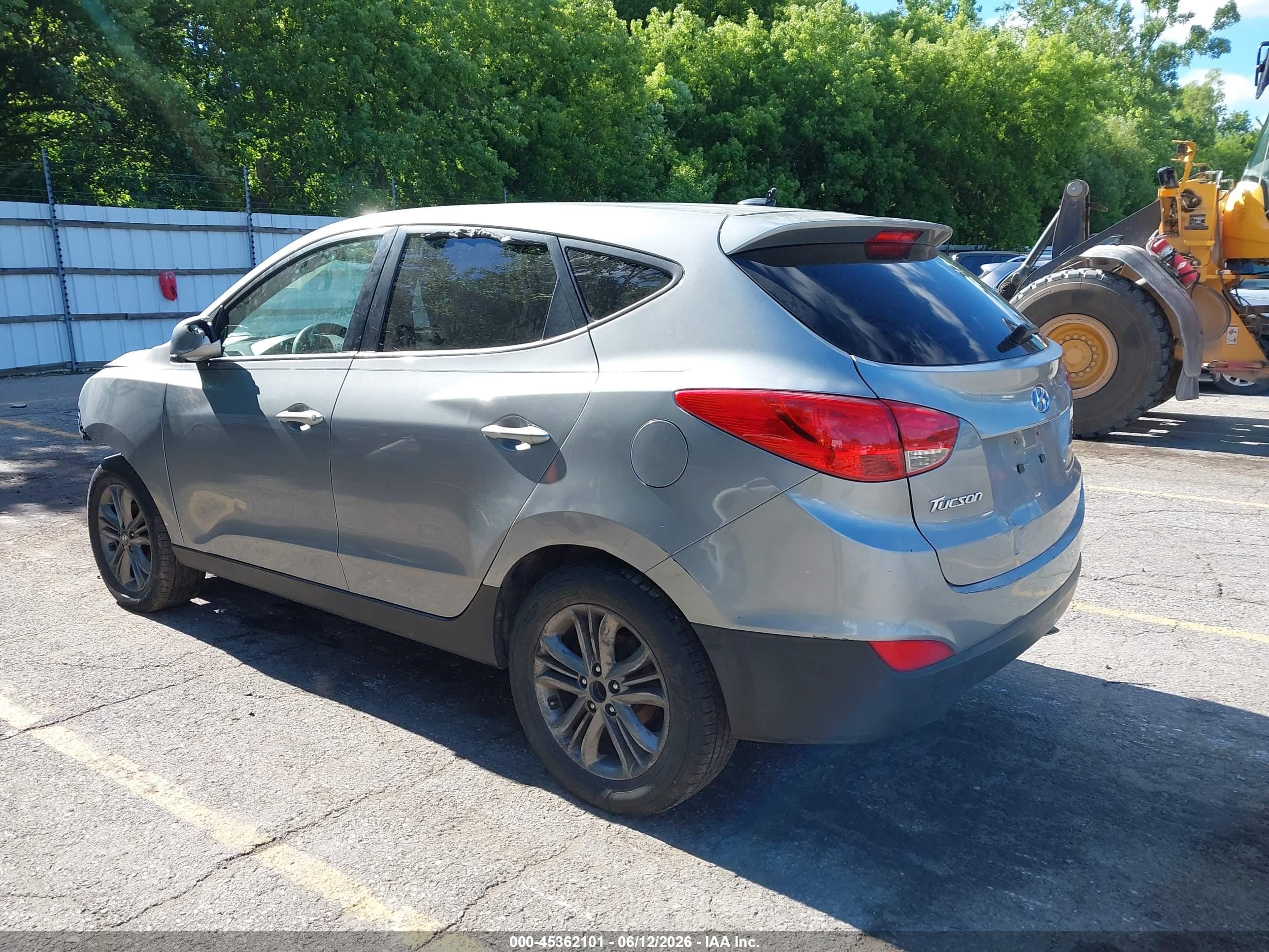 2015 Hyundai Tucson Gls Silver vin: KM8JT3AF1FU116868