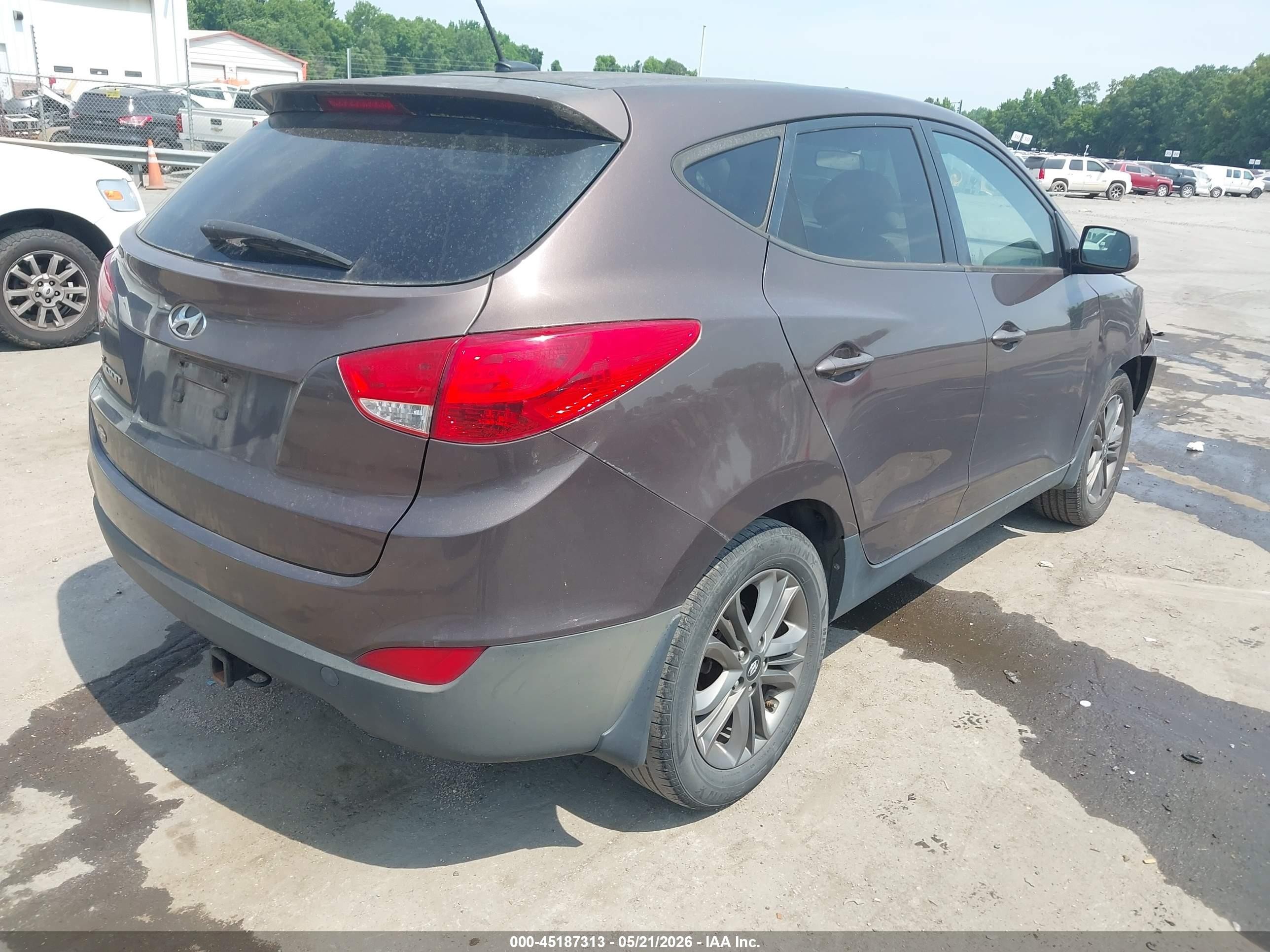 2015 Hyundai Tucson Gls Brown vin: KM8JT3AF1FU982117