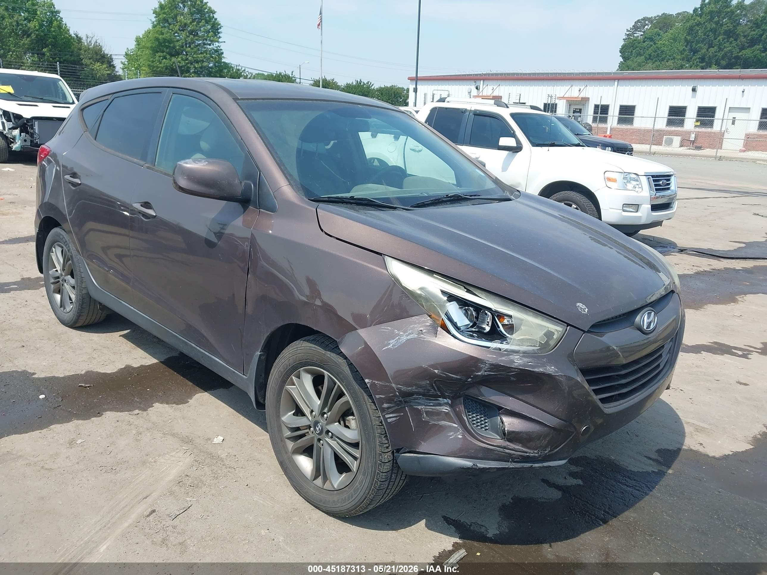 2015 Hyundai Tucson Gls Brown vin: KM8JT3AF1FU982117