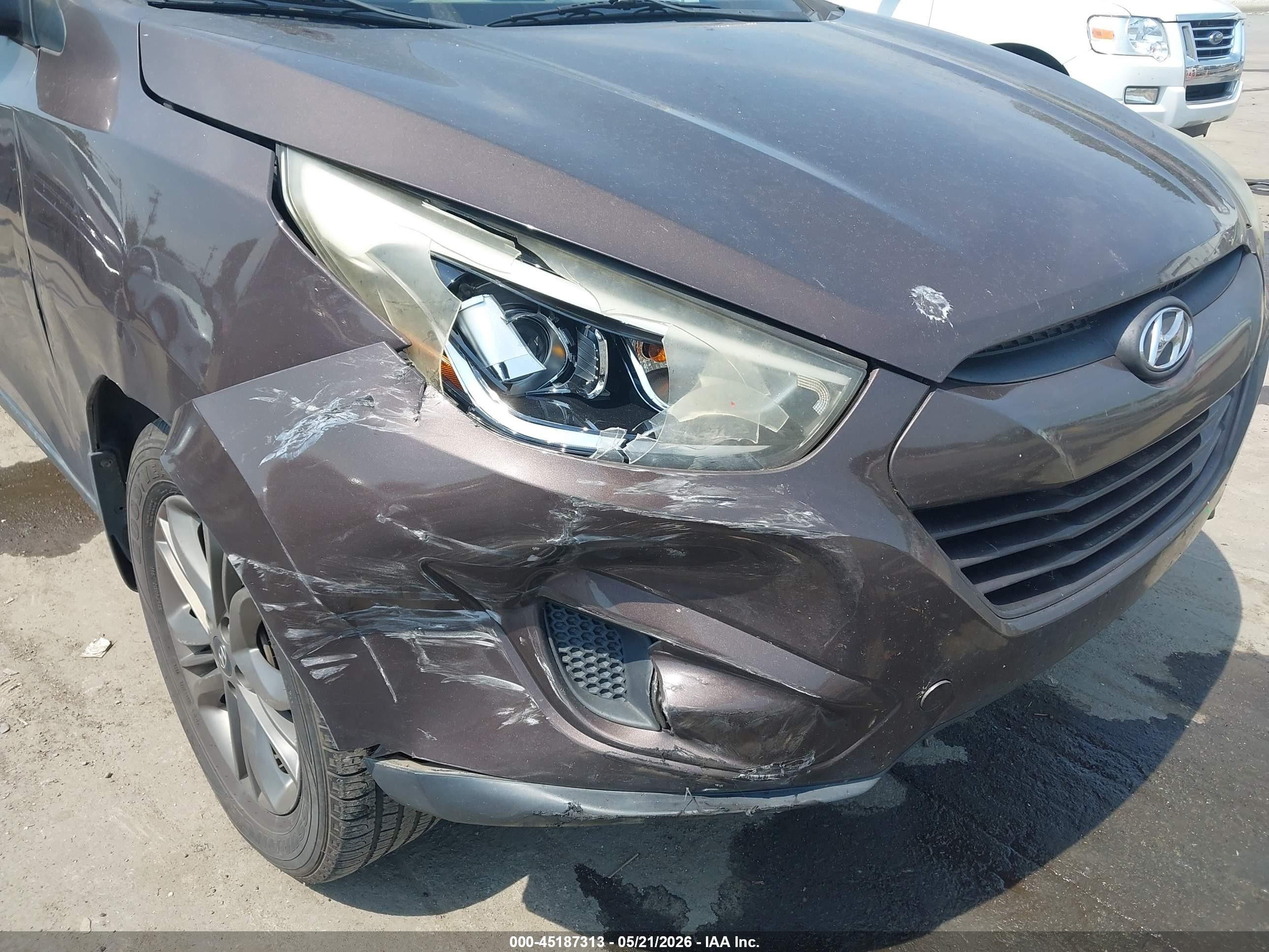 2015 Hyundai Tucson Gls Brown vin: KM8JT3AF1FU982117