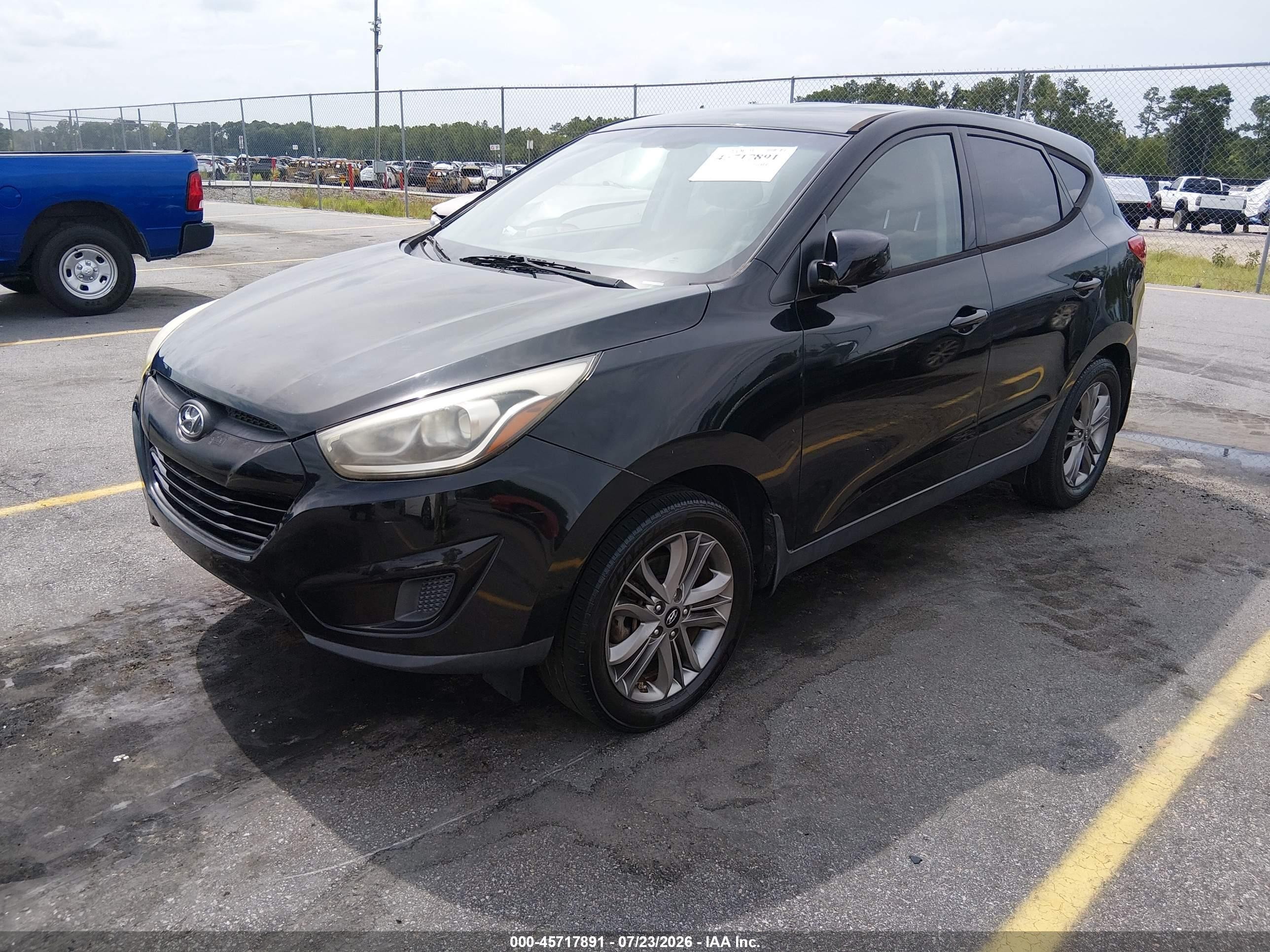2014 Hyundai Tucson Gls Black vin: KM8JT3AF2EU805316