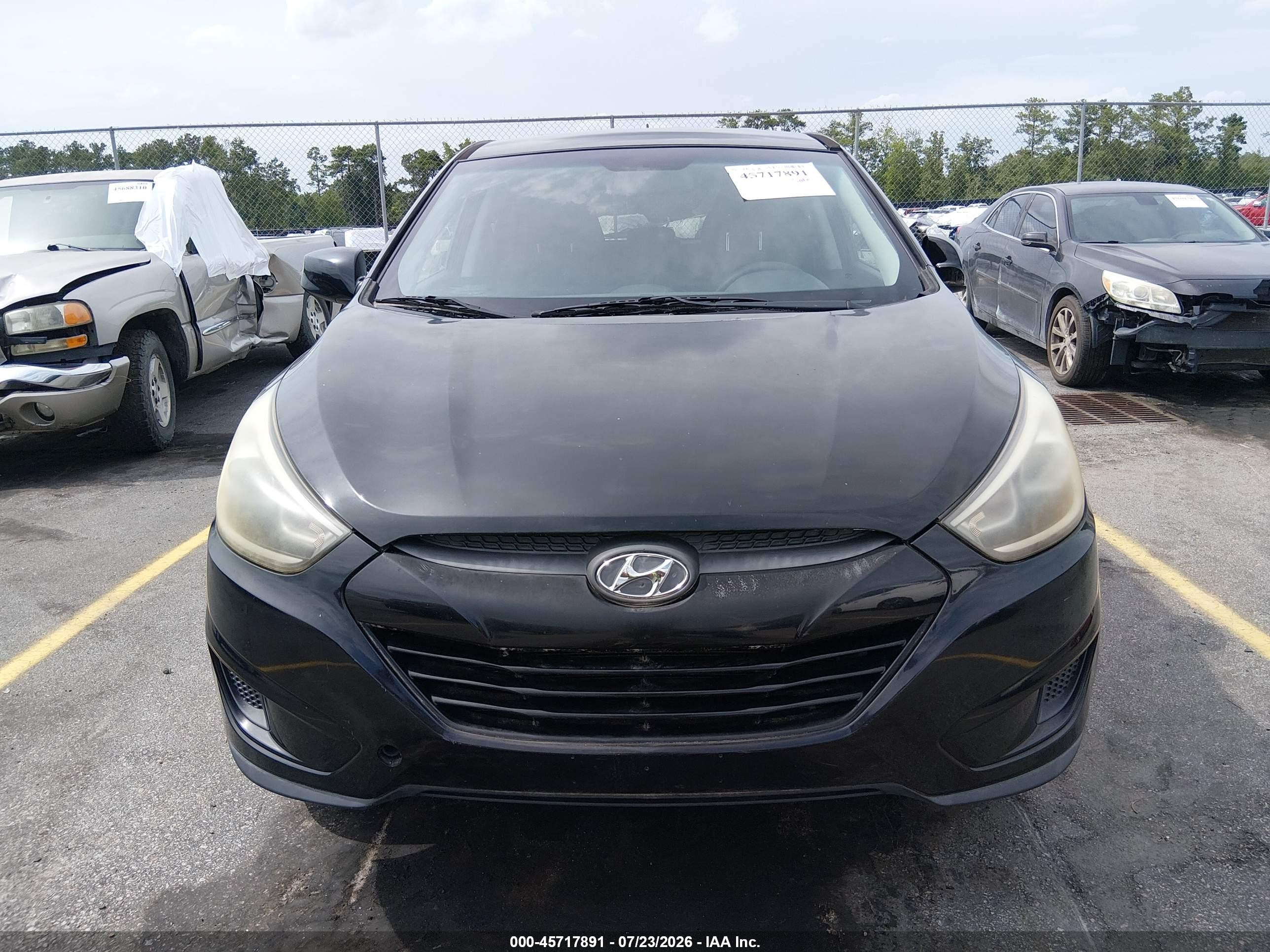 2014 Hyundai Tucson Gls Black vin: KM8JT3AF2EU805316