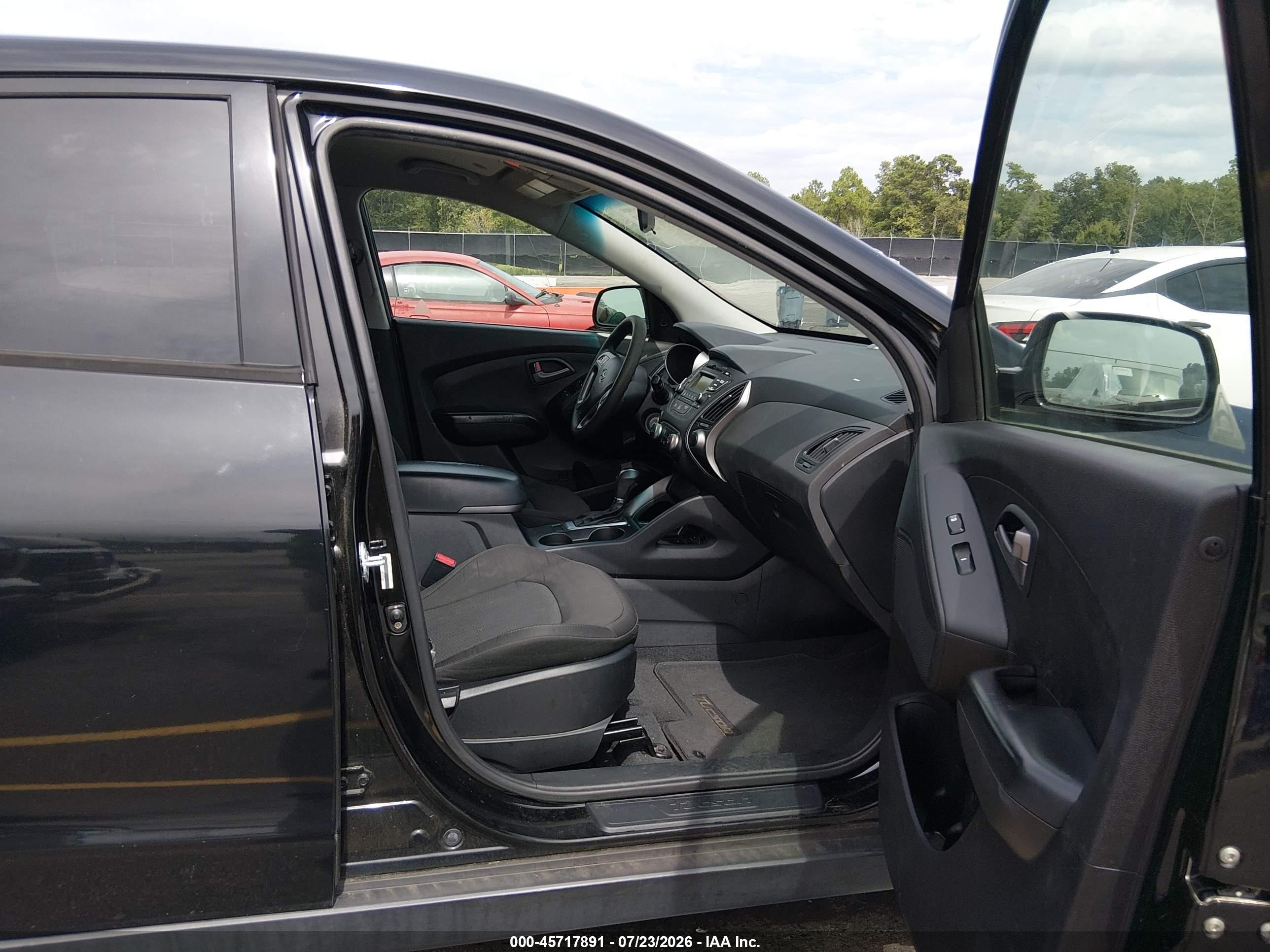 2014 Hyundai Tucson Gls Black vin: KM8JT3AF2EU805316