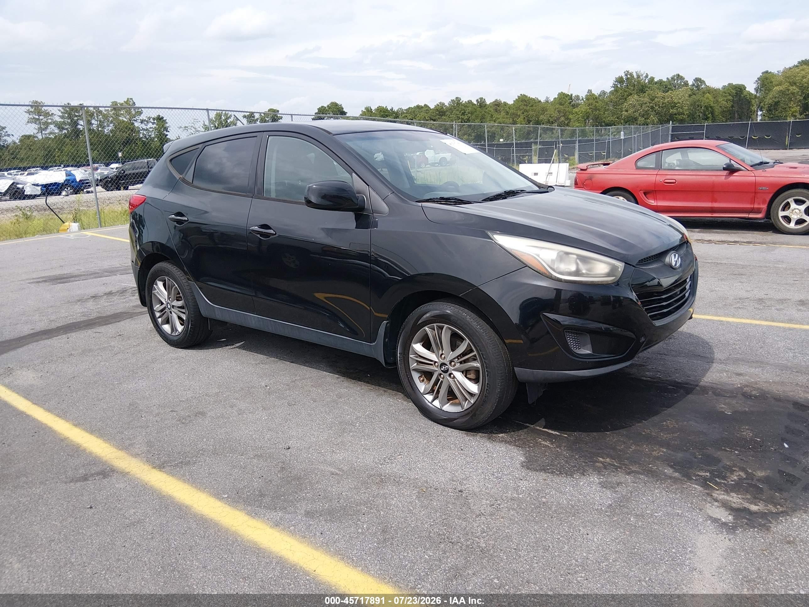 2014 Hyundai Tucson Gls Black vin: KM8JT3AF2EU805316