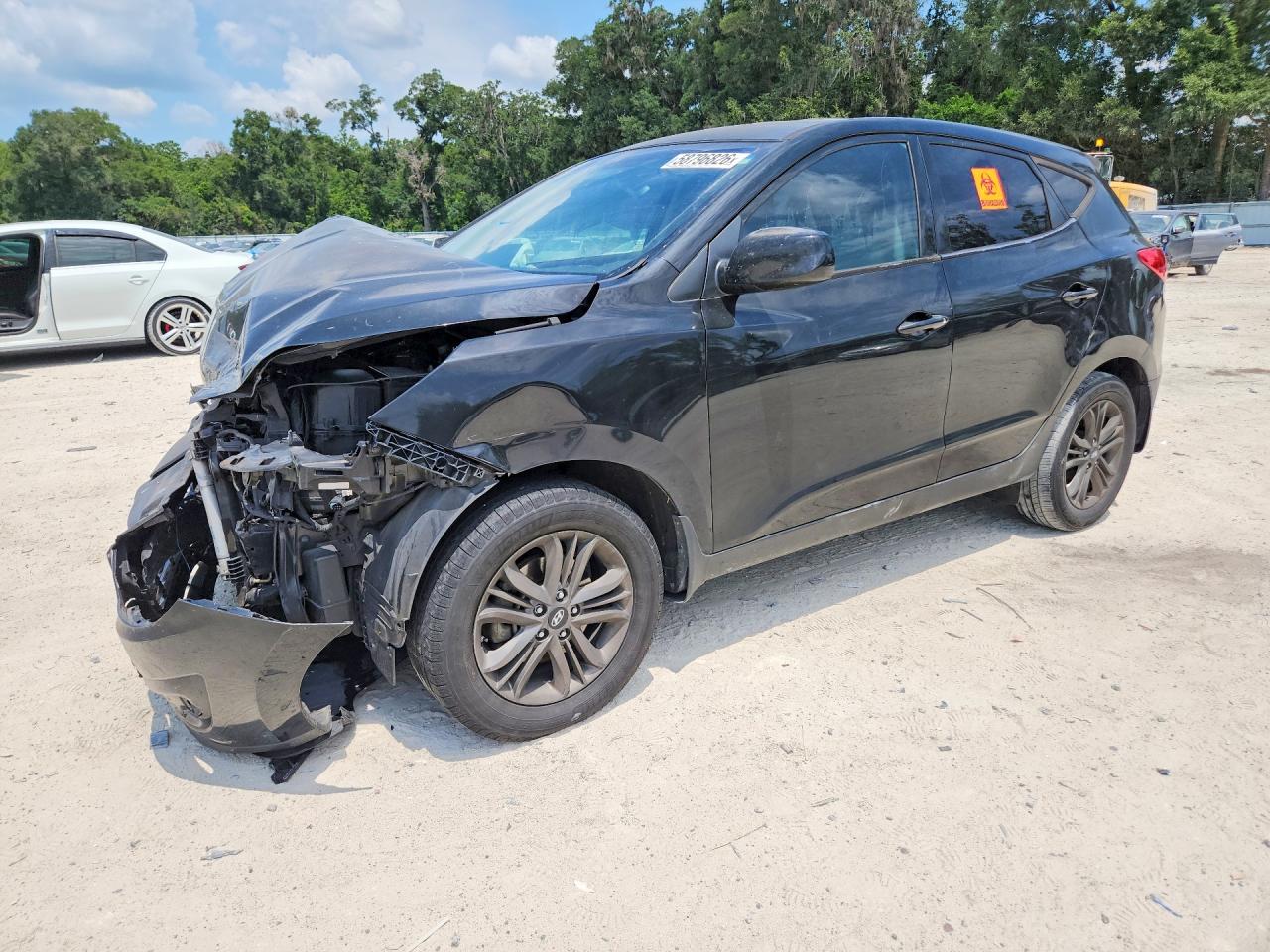 2014 Hyundai Tucson Gls Black vin: KM8JT3AF2EU843967