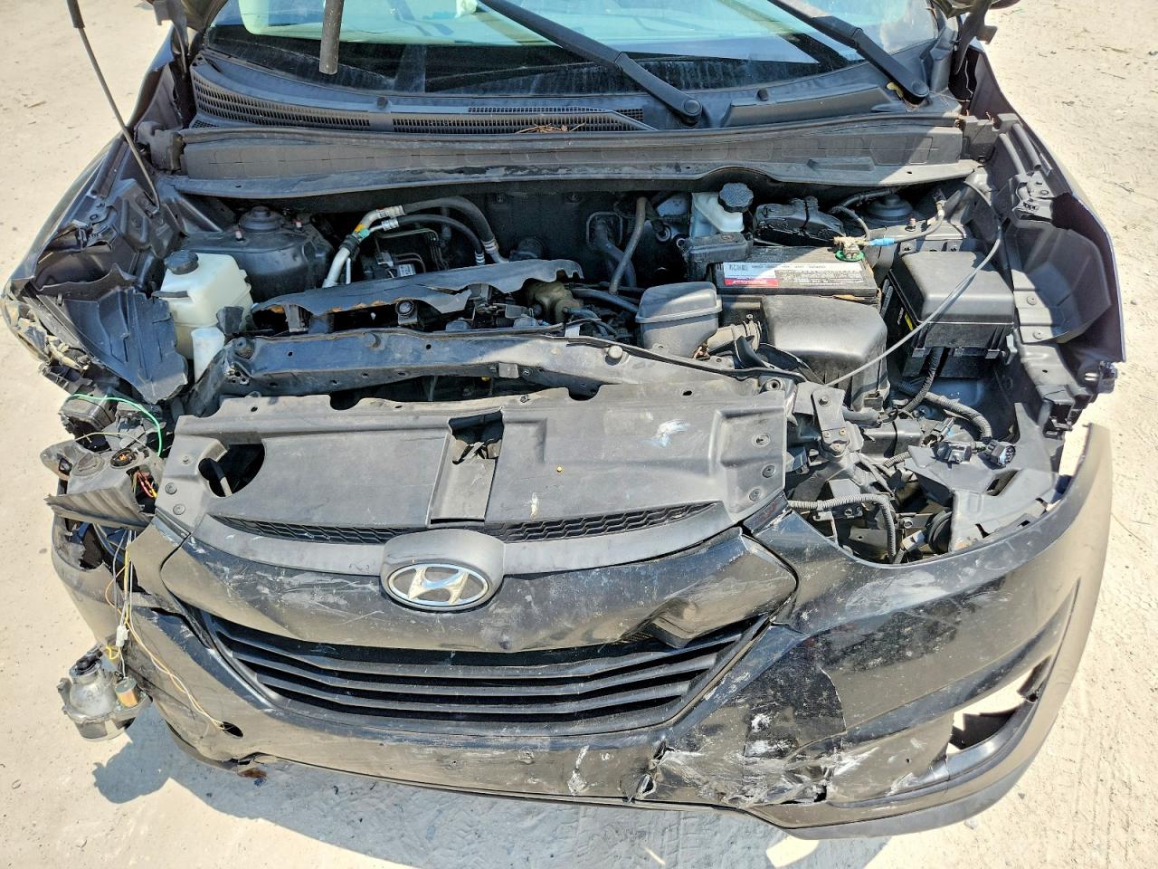 2014 Hyundai Tucson Gls Black vin: KM8JT3AF2EU843967