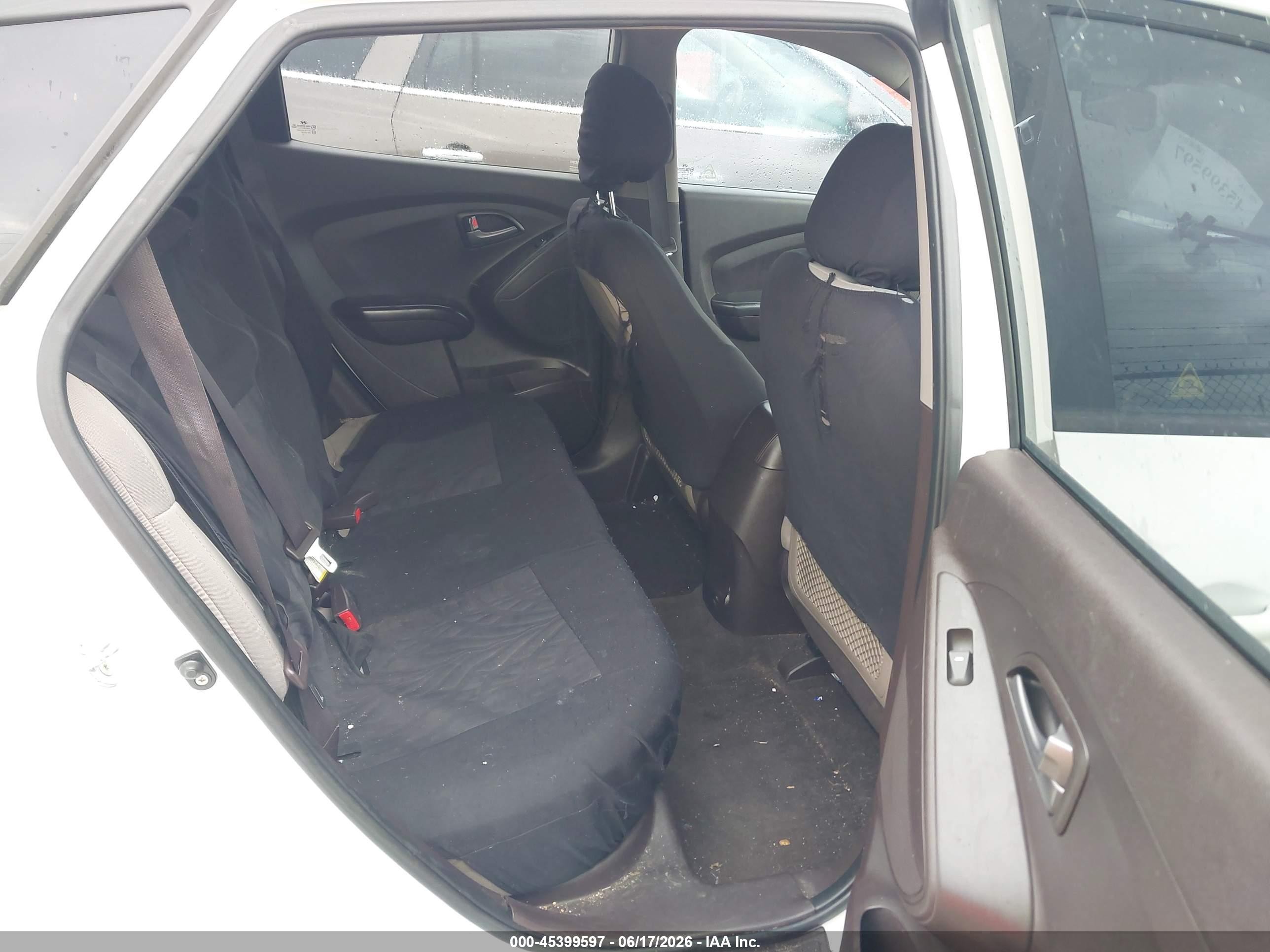 2014 Hyundai Tucson Gls White vin: KM8JT3AF2EU851888