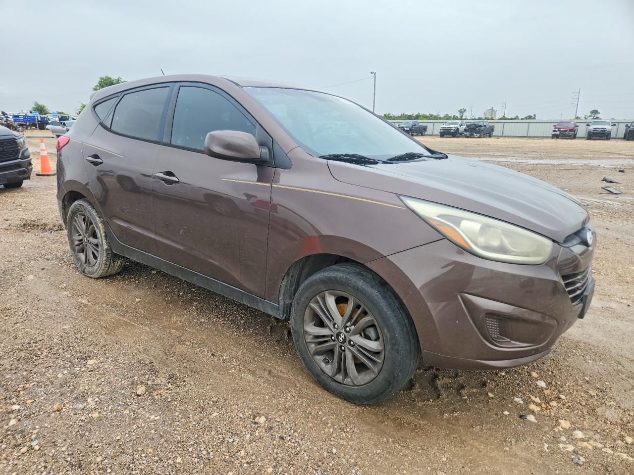 2015 Hyundai Tucson Gls Brown vin: KM8JT3AF2FU005553