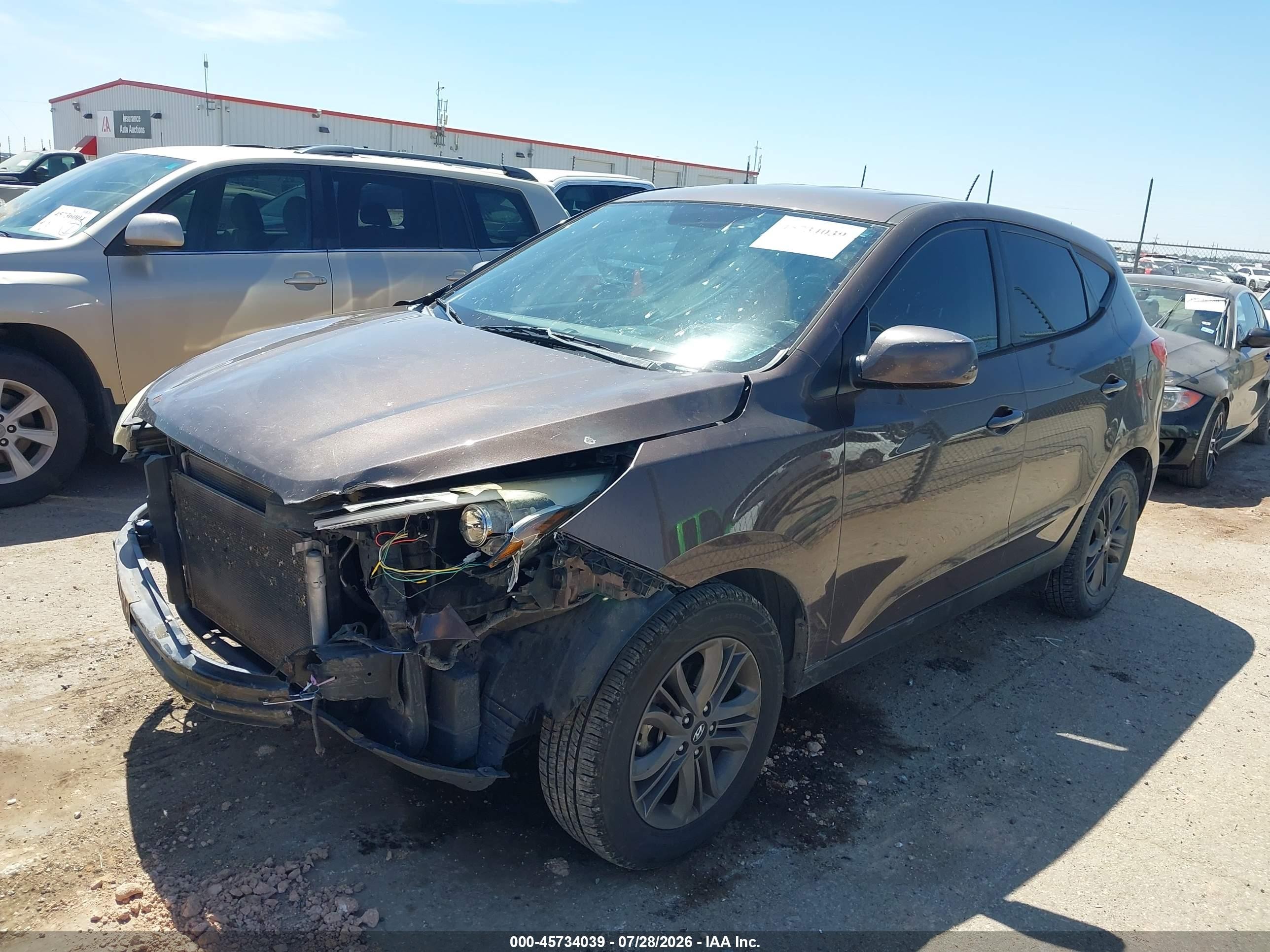 2014 Hyundai Tucson Gls Коричневый vin: KM8JT3AF3EU895883