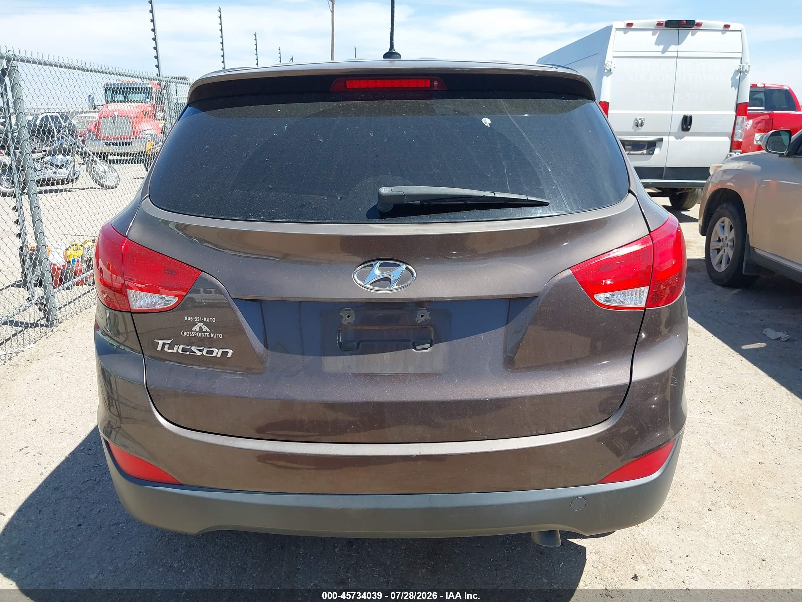 2014 Hyundai Tucson Gls Коричневый vin: KM8JT3AF3EU895883