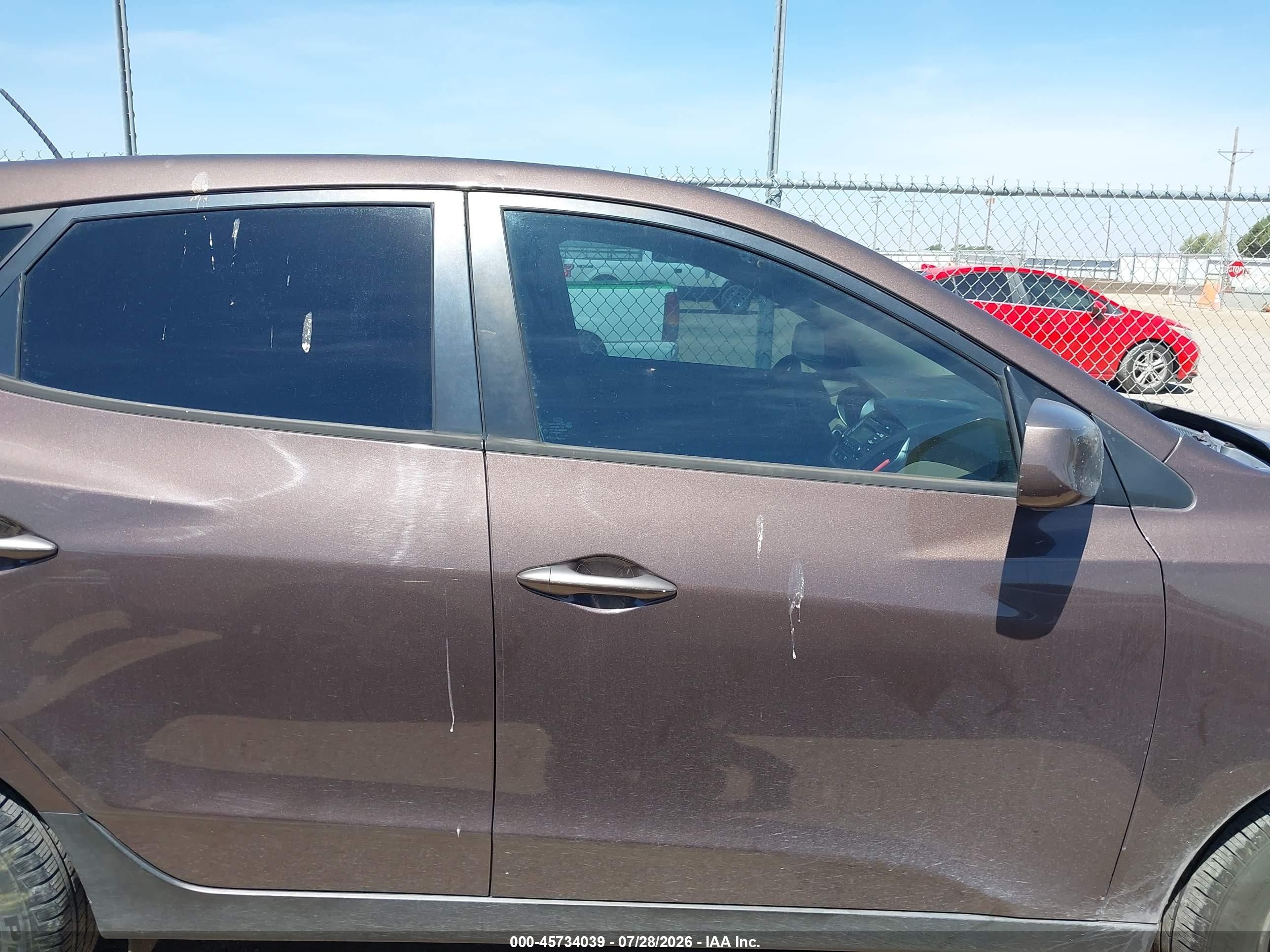 2014 Hyundai Tucson Gls Коричневый vin: KM8JT3AF3EU895883