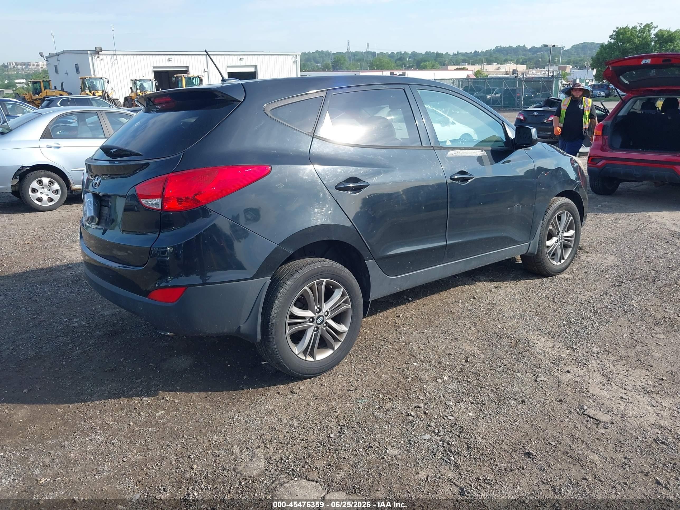 2014 Hyundai Tucson Gls Black vin: KM8JT3AF3EU946119