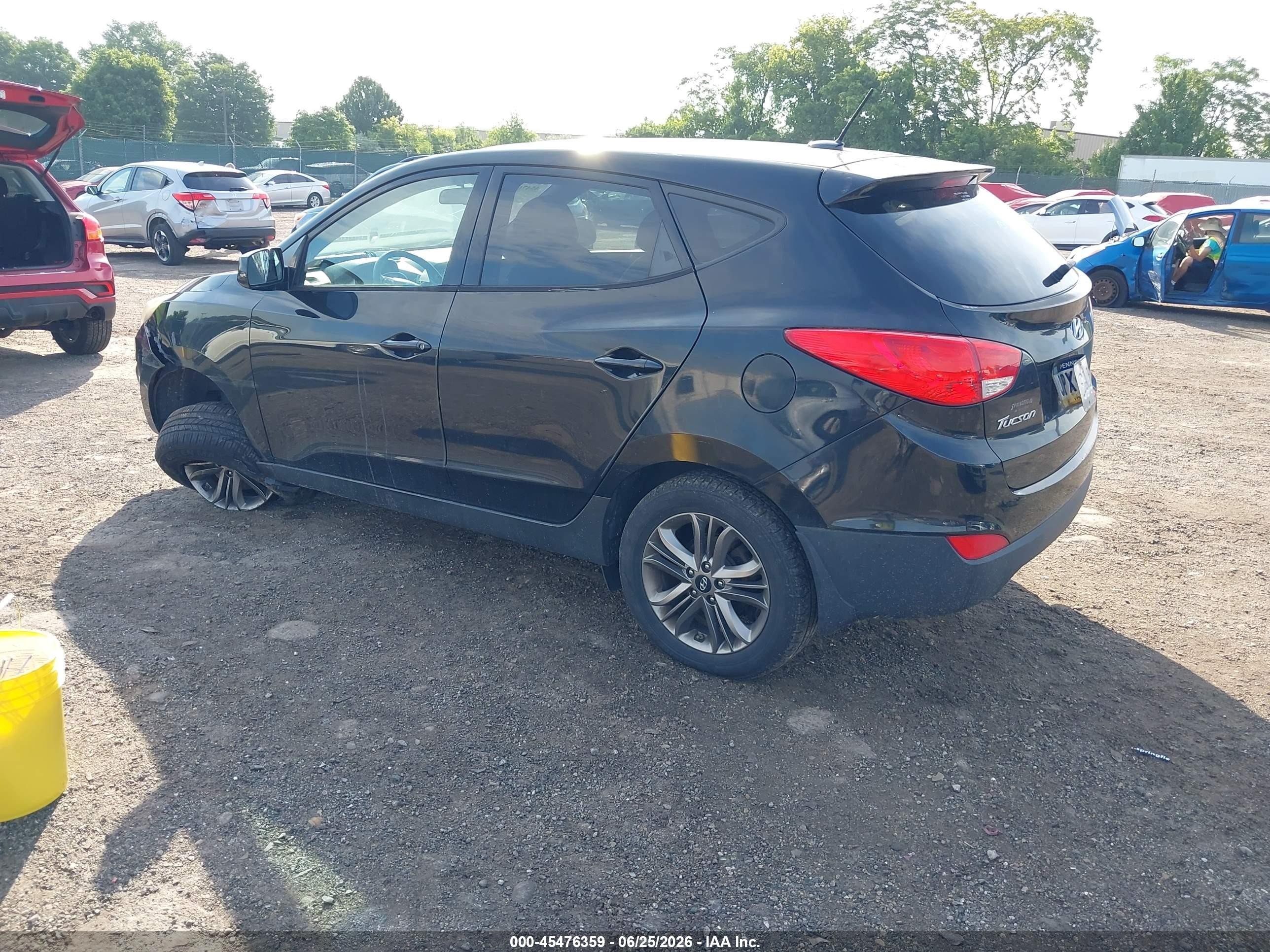 2014 Hyundai Tucson Gls Black vin: KM8JT3AF3EU946119