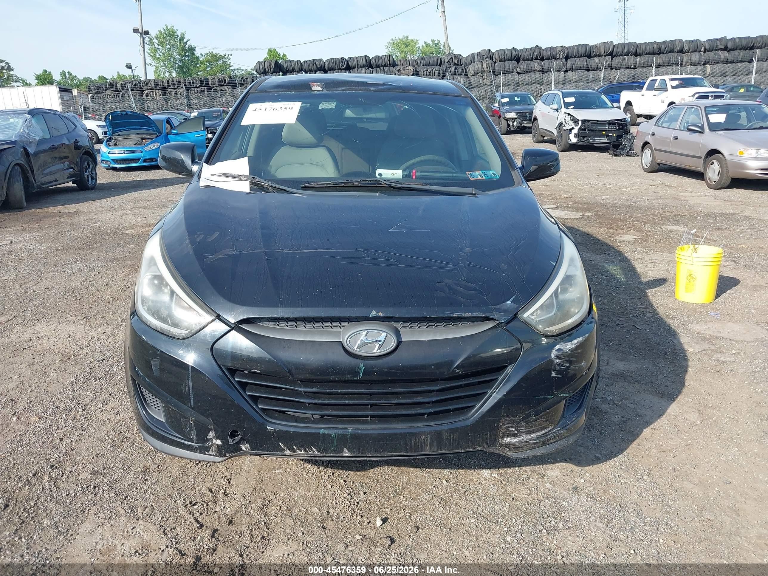 2014 Hyundai Tucson Gls Black vin: KM8JT3AF3EU946119