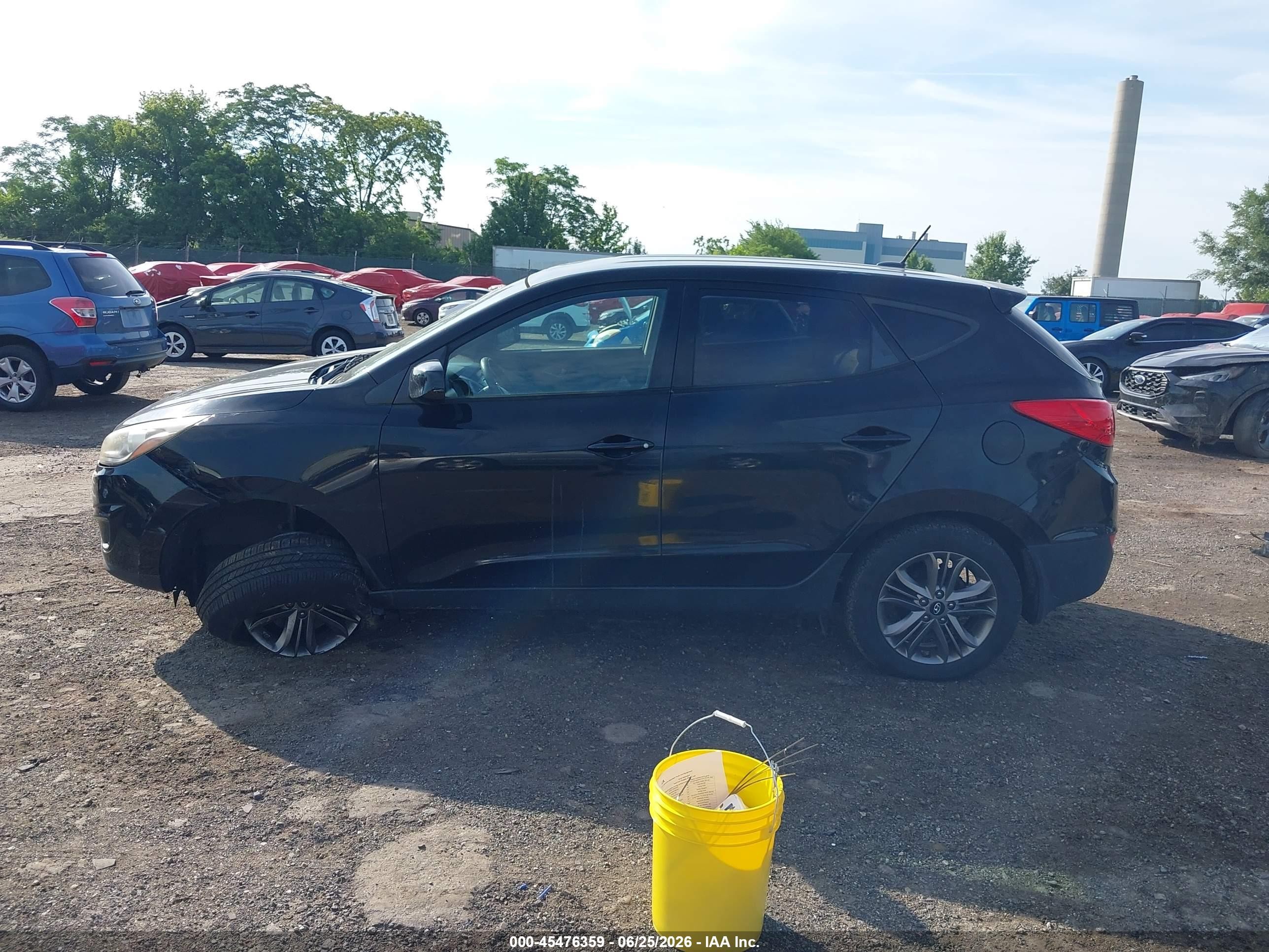 2014 Hyundai Tucson Gls Black vin: KM8JT3AF3EU946119