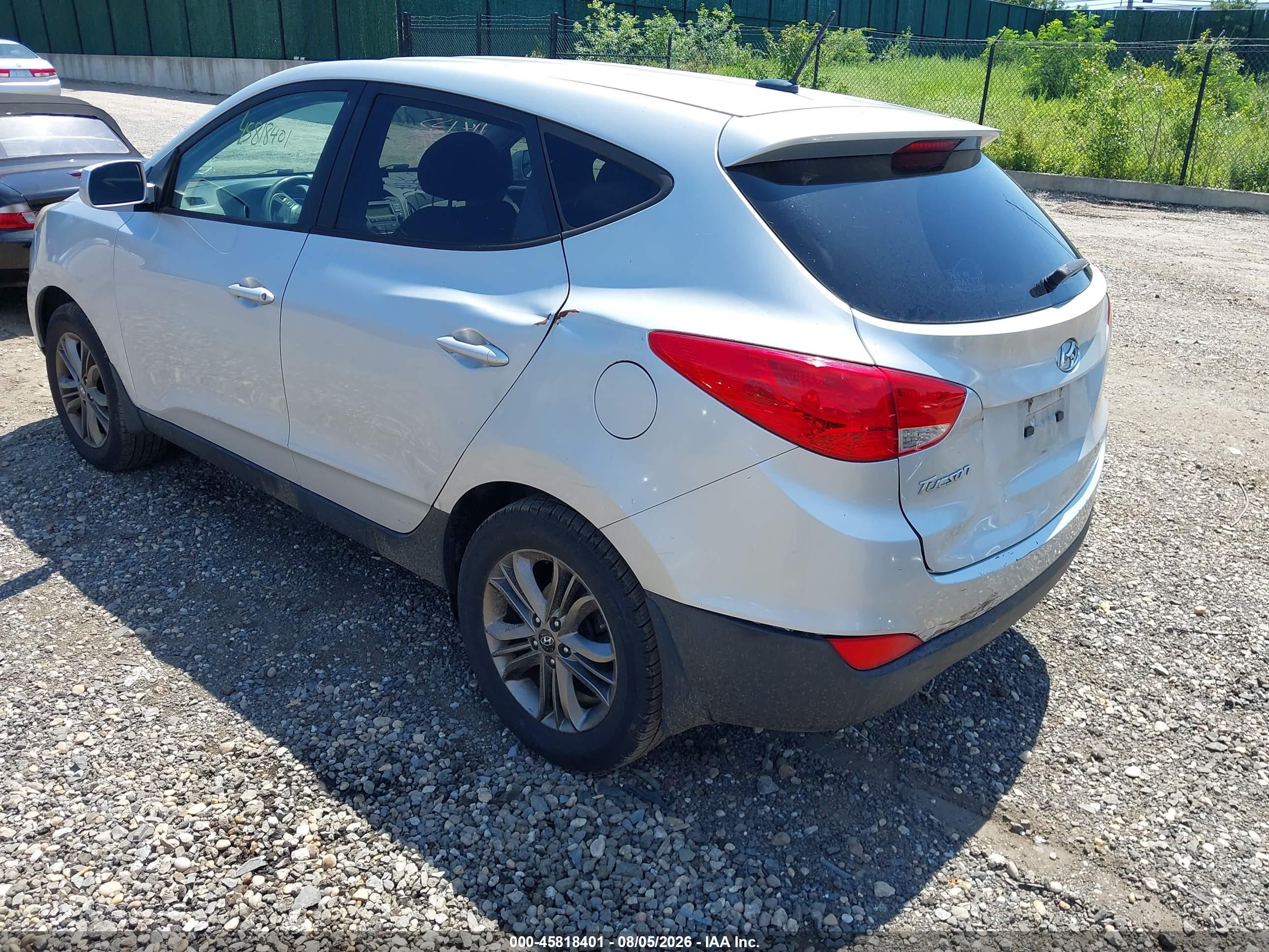 2014 Hyundai Tucson Gls Серебряный vin: KM8JT3AF3EU950042