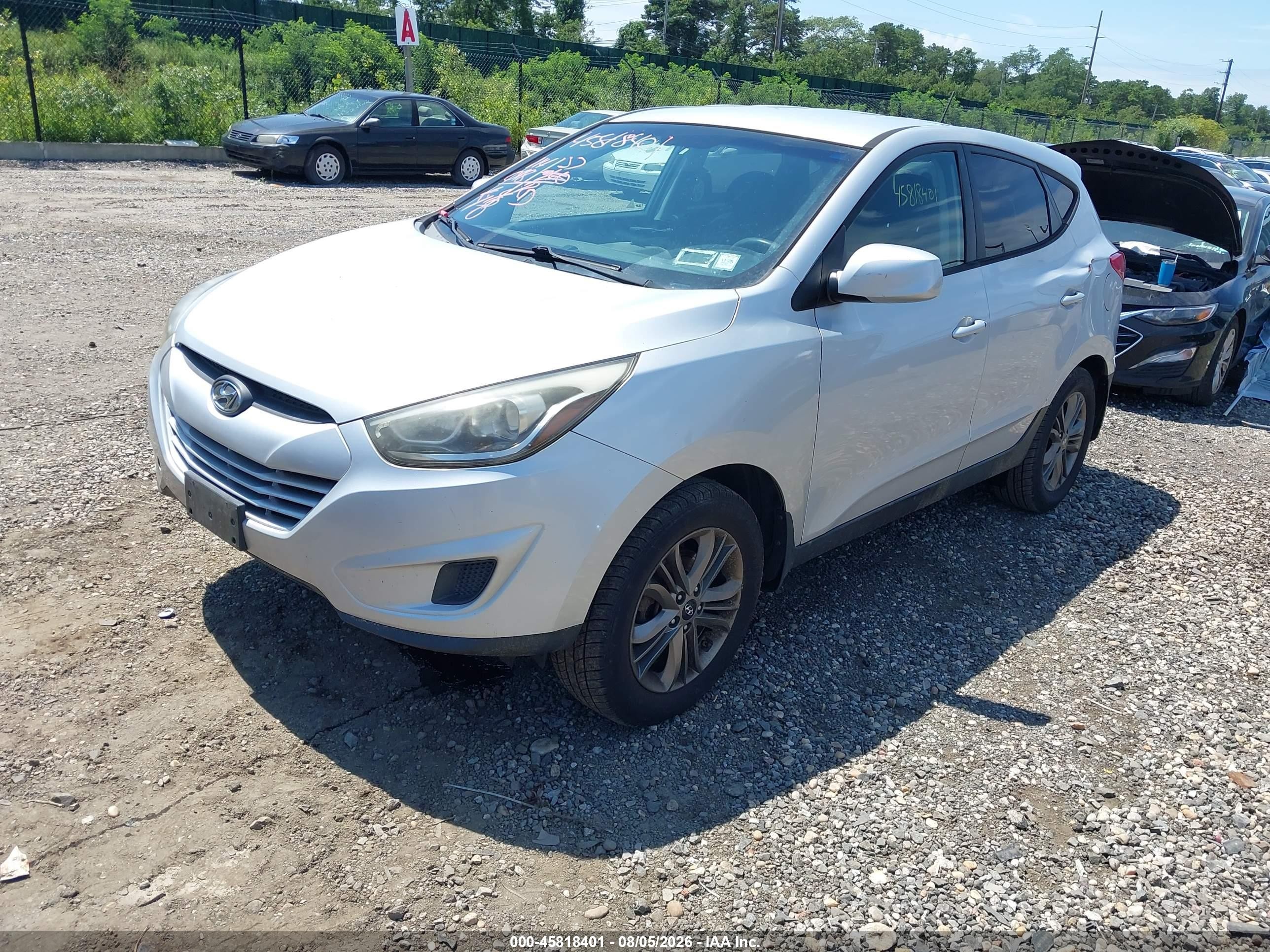 2014 Hyundai Tucson Gls Серебряный vin: KM8JT3AF3EU950042