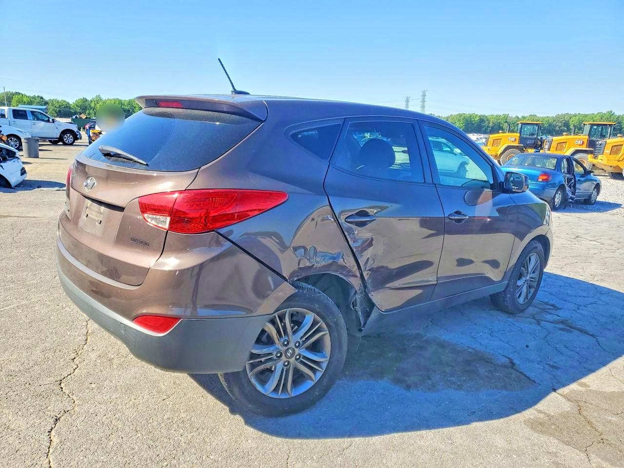 2014 Hyundai Tucson Gls Brown vin: KM8JT3AF3EU950414