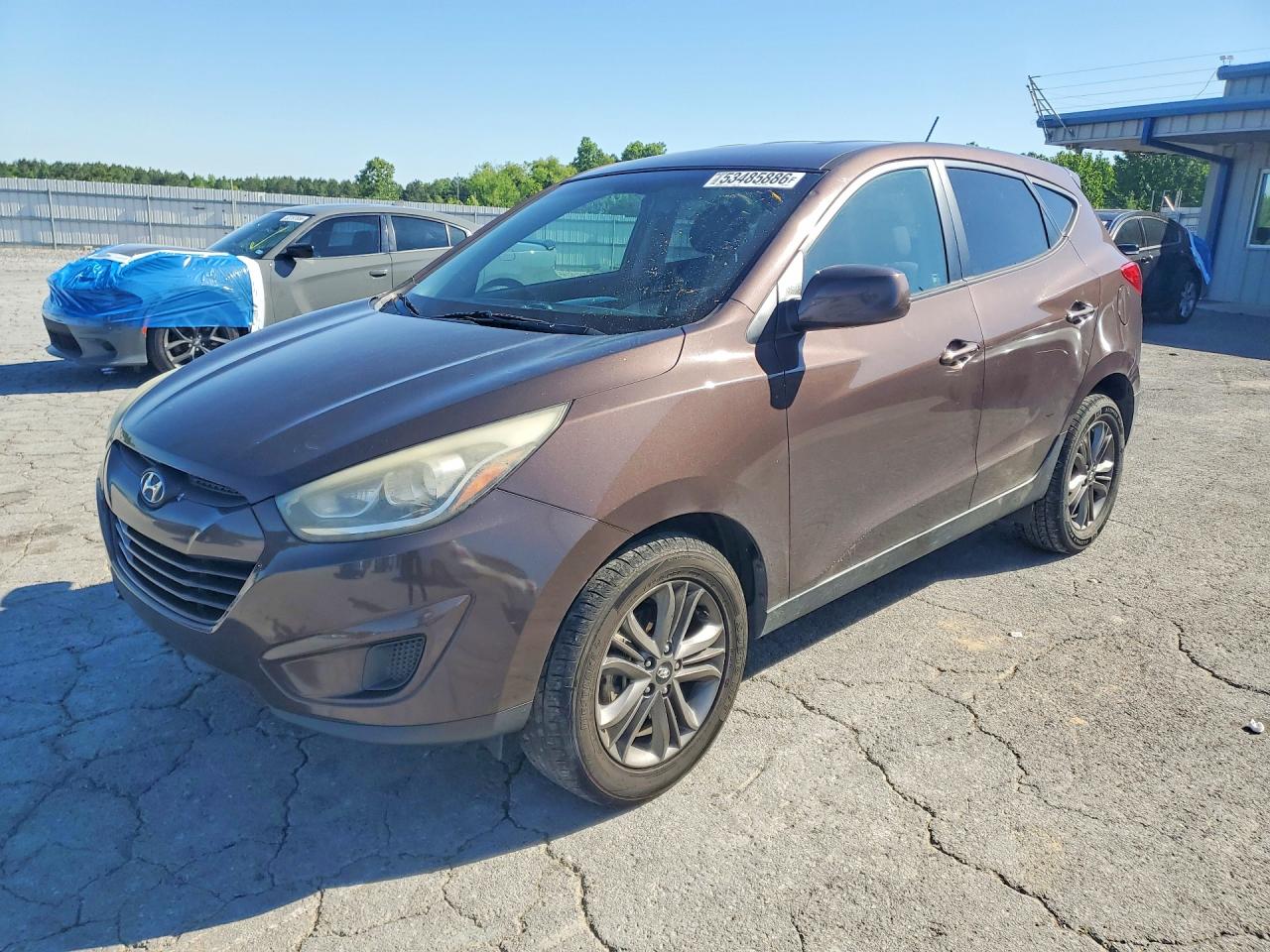 2014 Hyundai Tucson Gls Brown vin: KM8JT3AF3EU950414