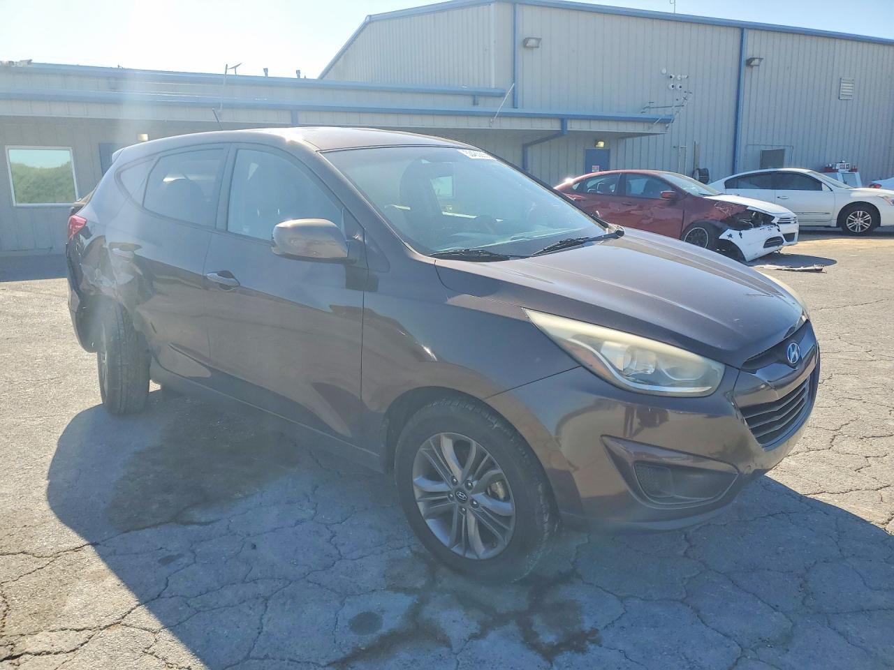 2014 Hyundai Tucson Gls Brown vin: KM8JT3AF3EU950414