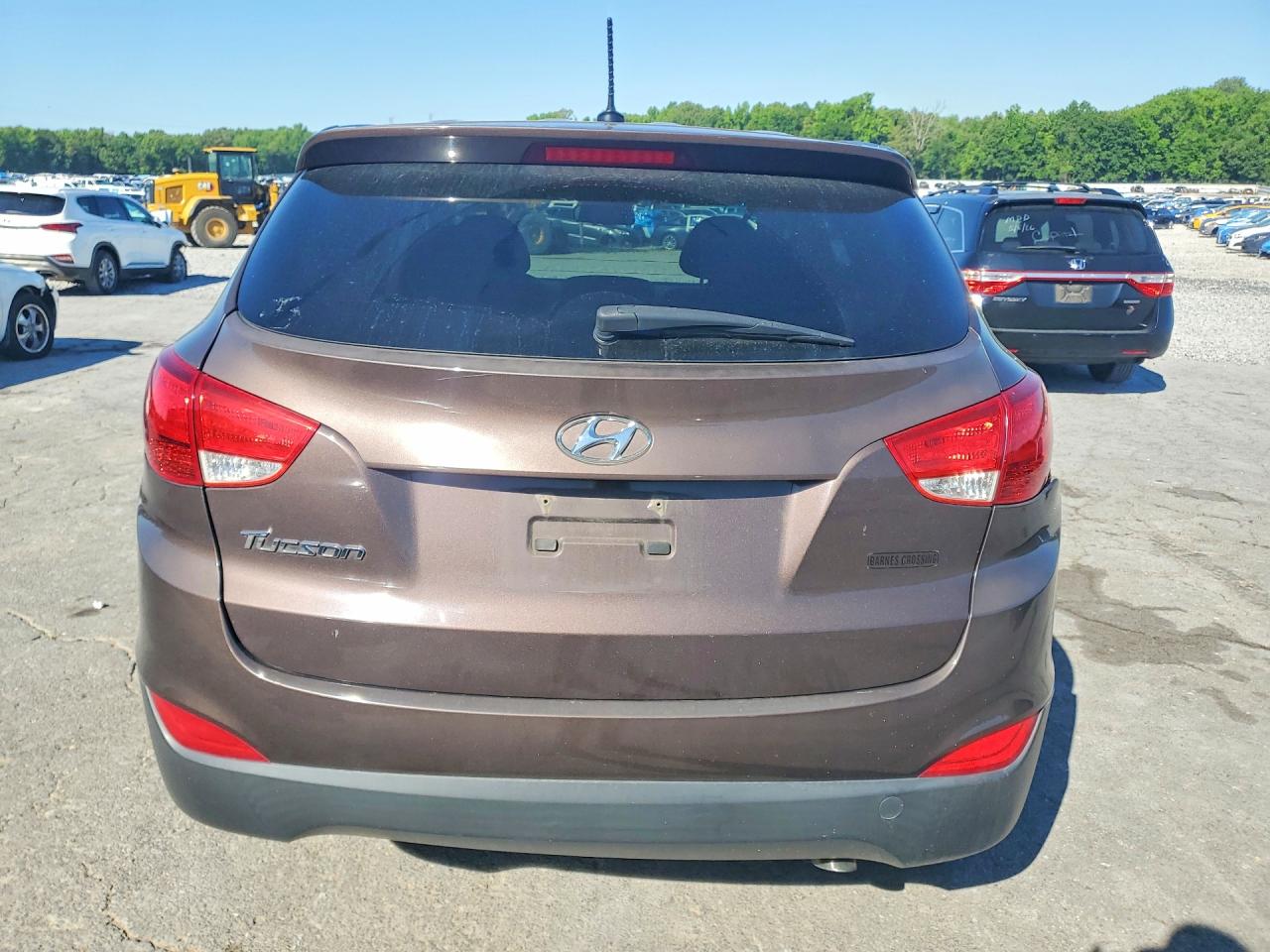 2014 Hyundai Tucson Gls Brown vin: KM8JT3AF3EU950414