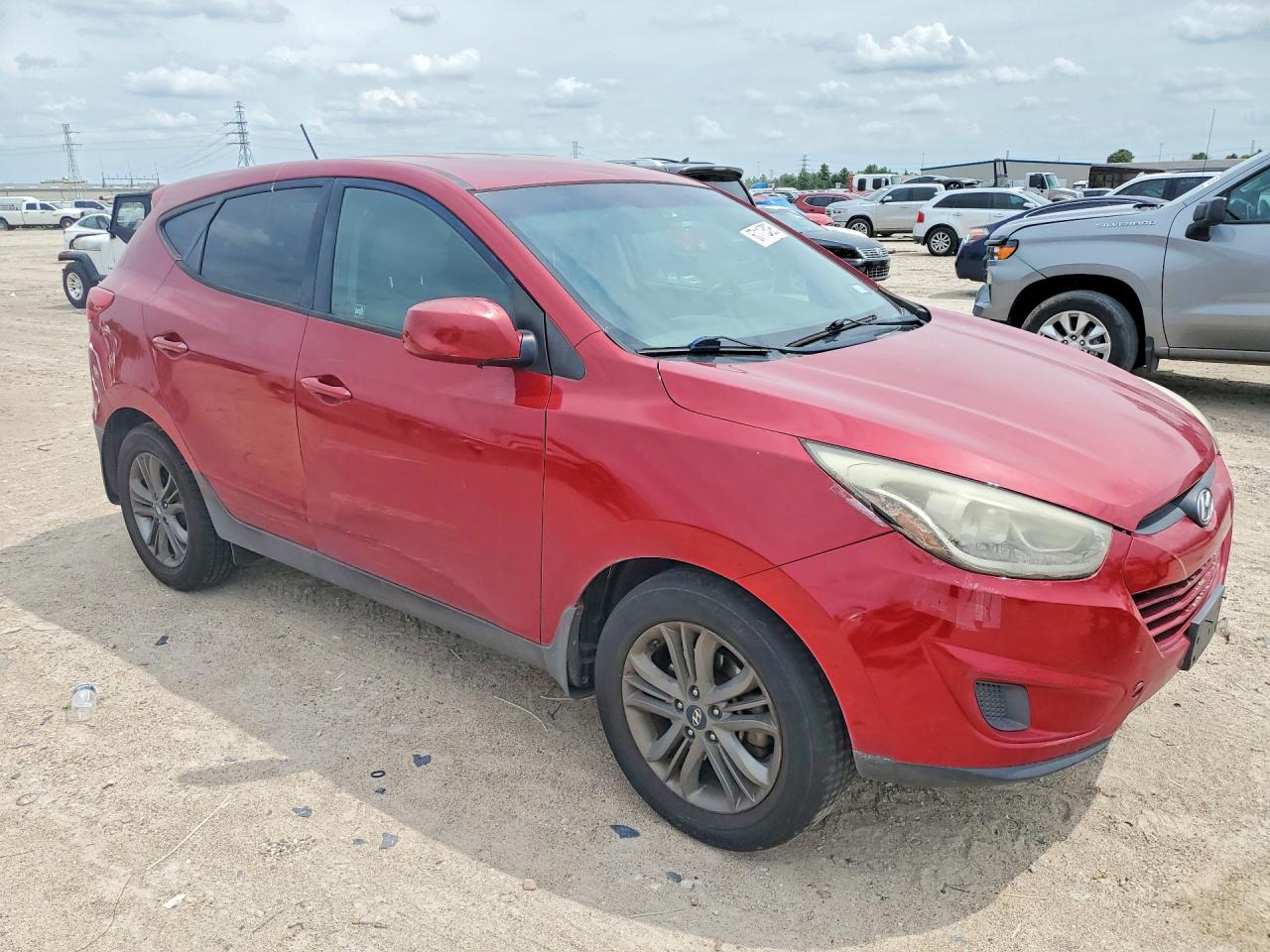 2015 Hyundai Tucson Gls Red vin: KM8JT3AF3FU088944