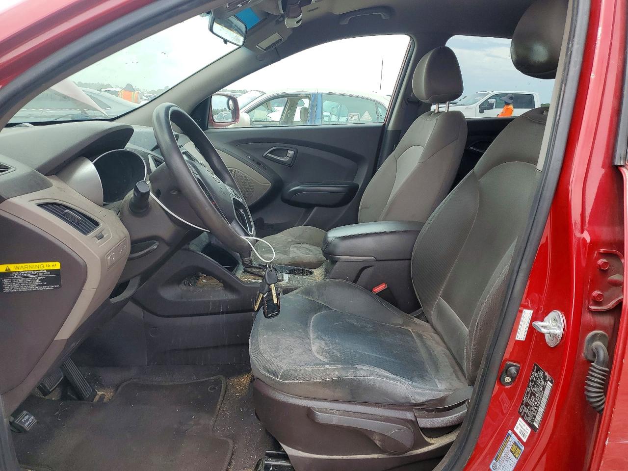 2015 Hyundai Tucson Gls Red vin: KM8JT3AF3FU088944
