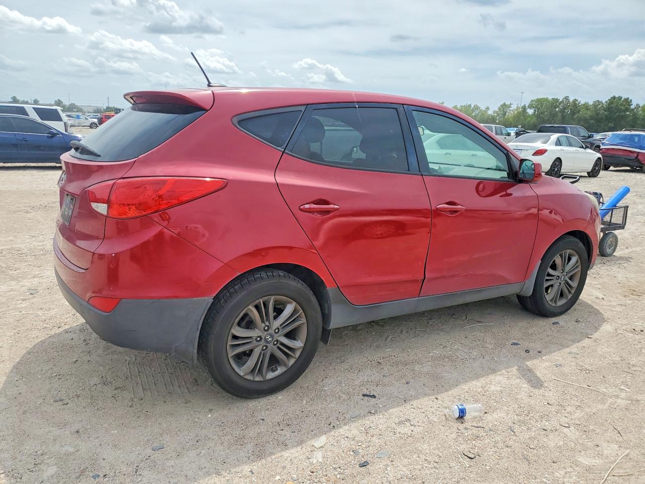 2015 Hyundai Tucson Gls Red vin: KM8JT3AF3FU088944