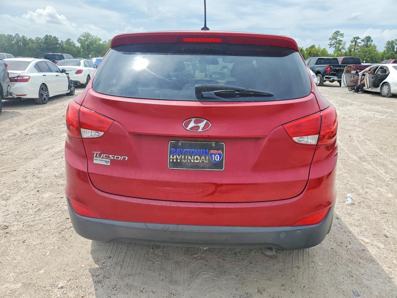 2015 Hyundai Tucson Gls Red vin: KM8JT3AF3FU088944