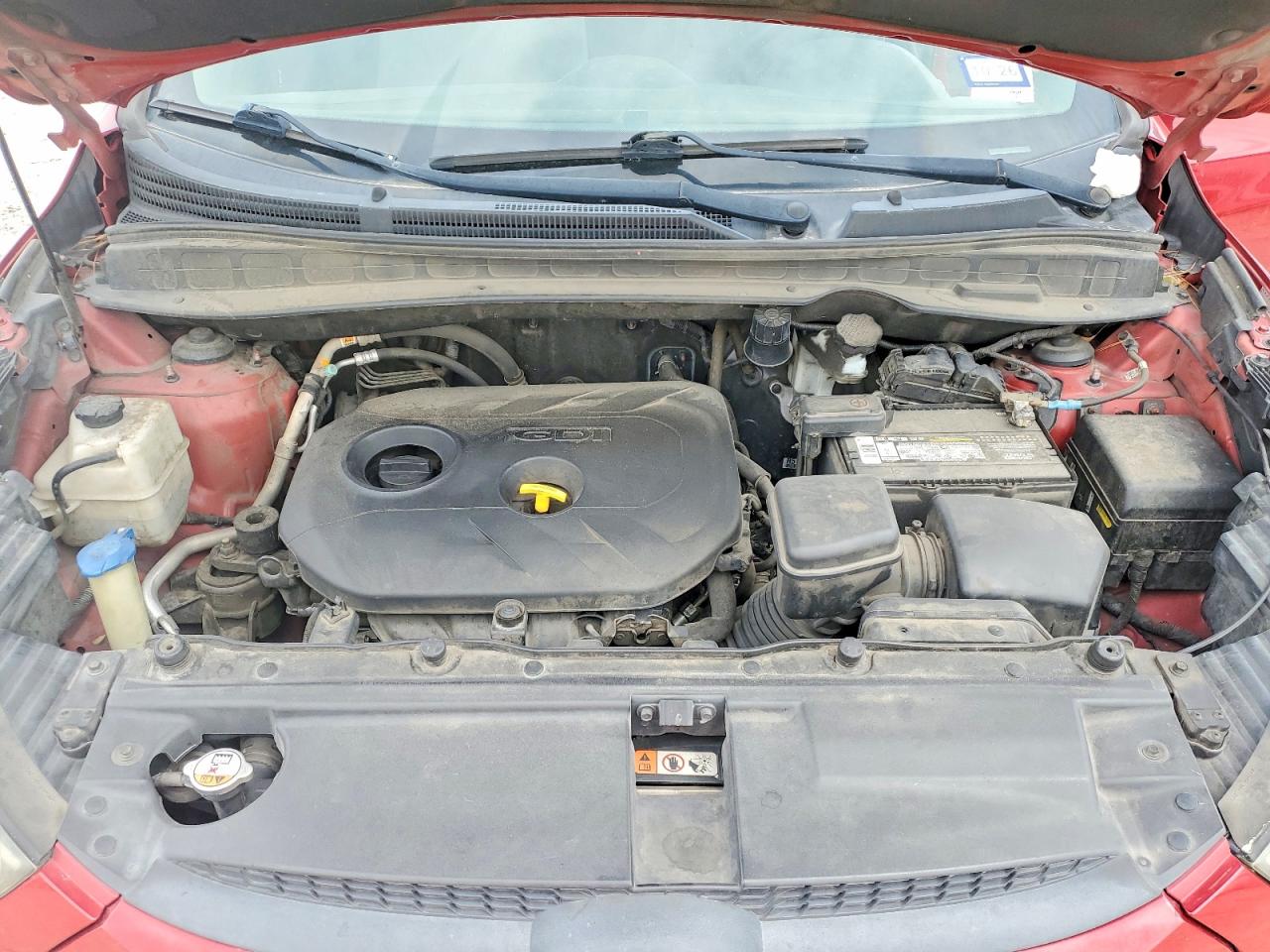 2015 Hyundai Tucson Gls Red vin: KM8JT3AF3FU088944