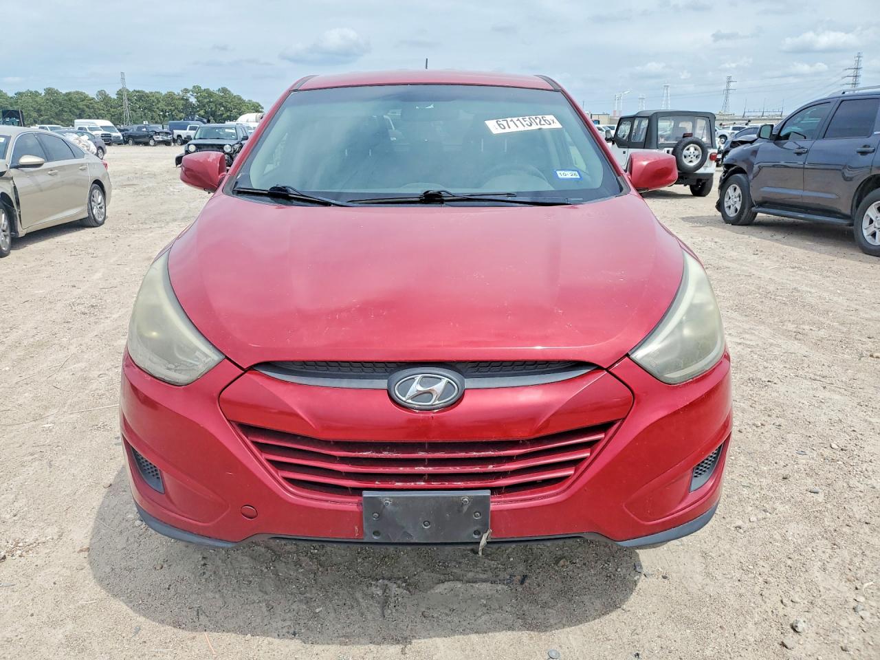 2015 Hyundai Tucson Gls Red vin: KM8JT3AF3FU088944