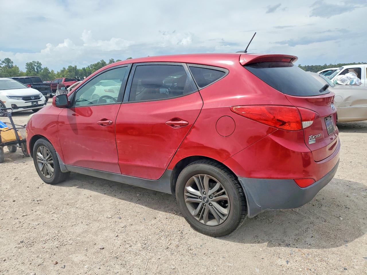 2015 Hyundai Tucson Gls Red vin: KM8JT3AF3FU088944