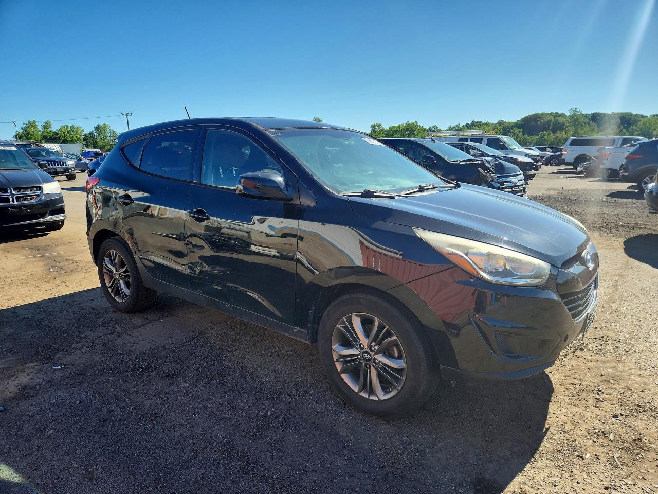2015 Hyundai Tucson Gls Black vin: KM8JT3AF3FU112434