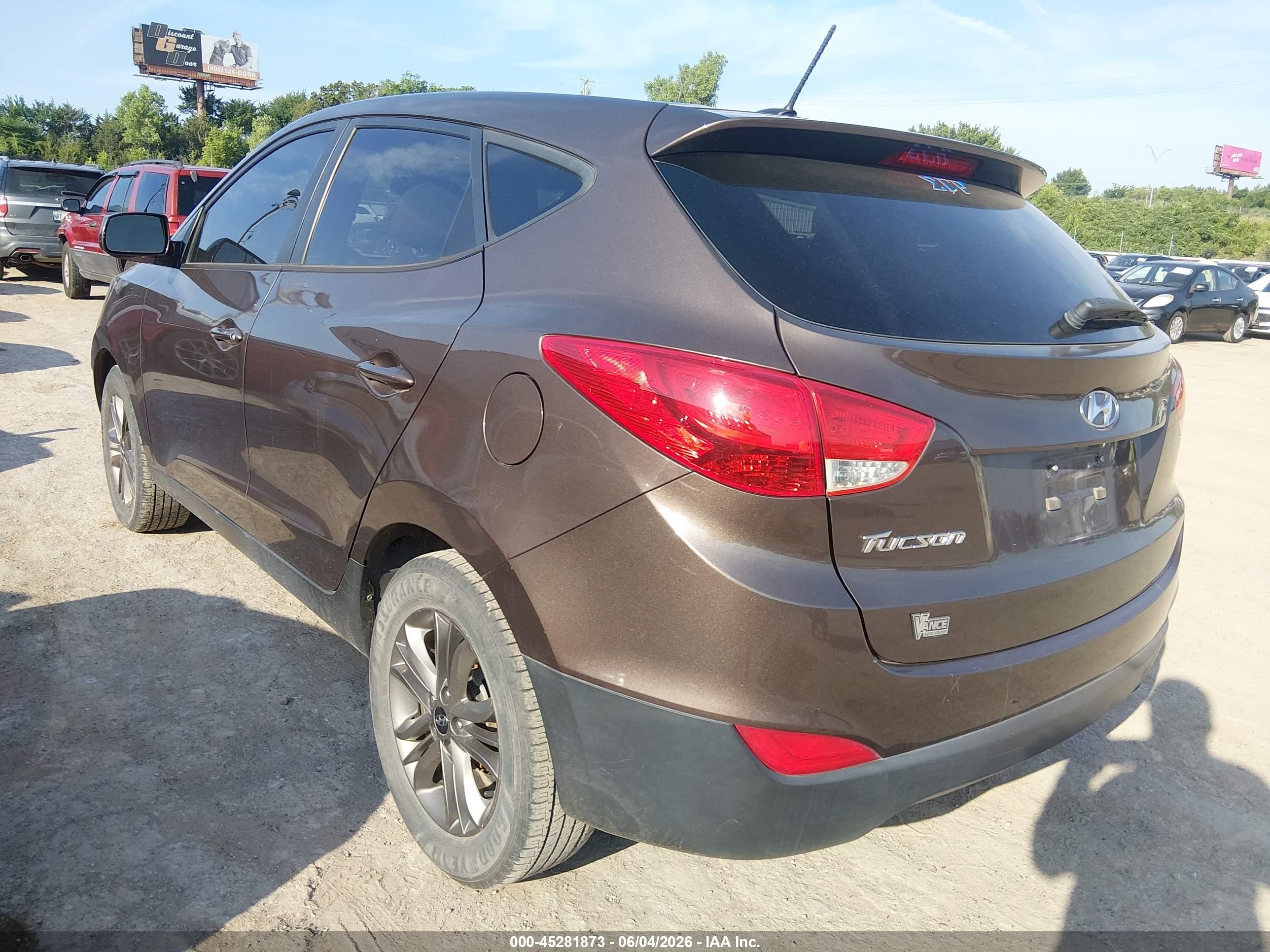 2014 Hyundai Tucson Gls Коричневый vin: KM8JT3AF4EU805060