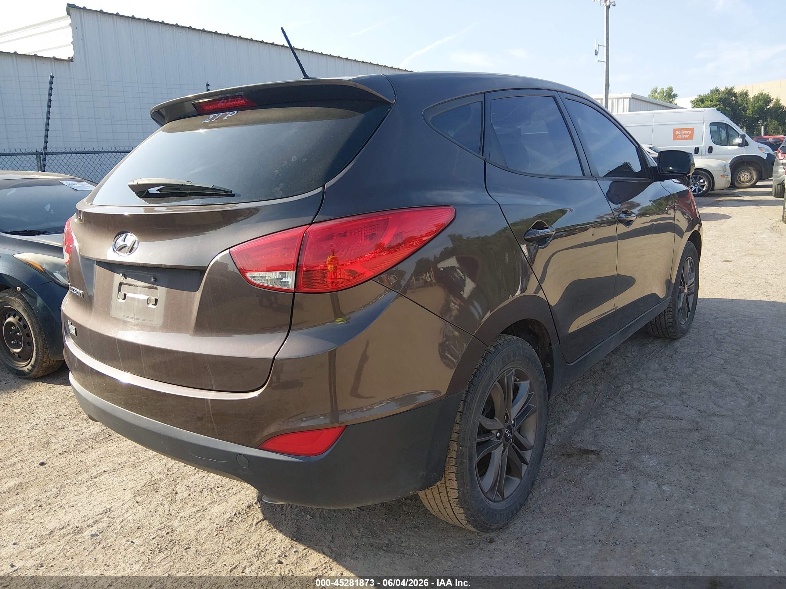 2014 Hyundai Tucson Gls Коричневый vin: KM8JT3AF4EU805060