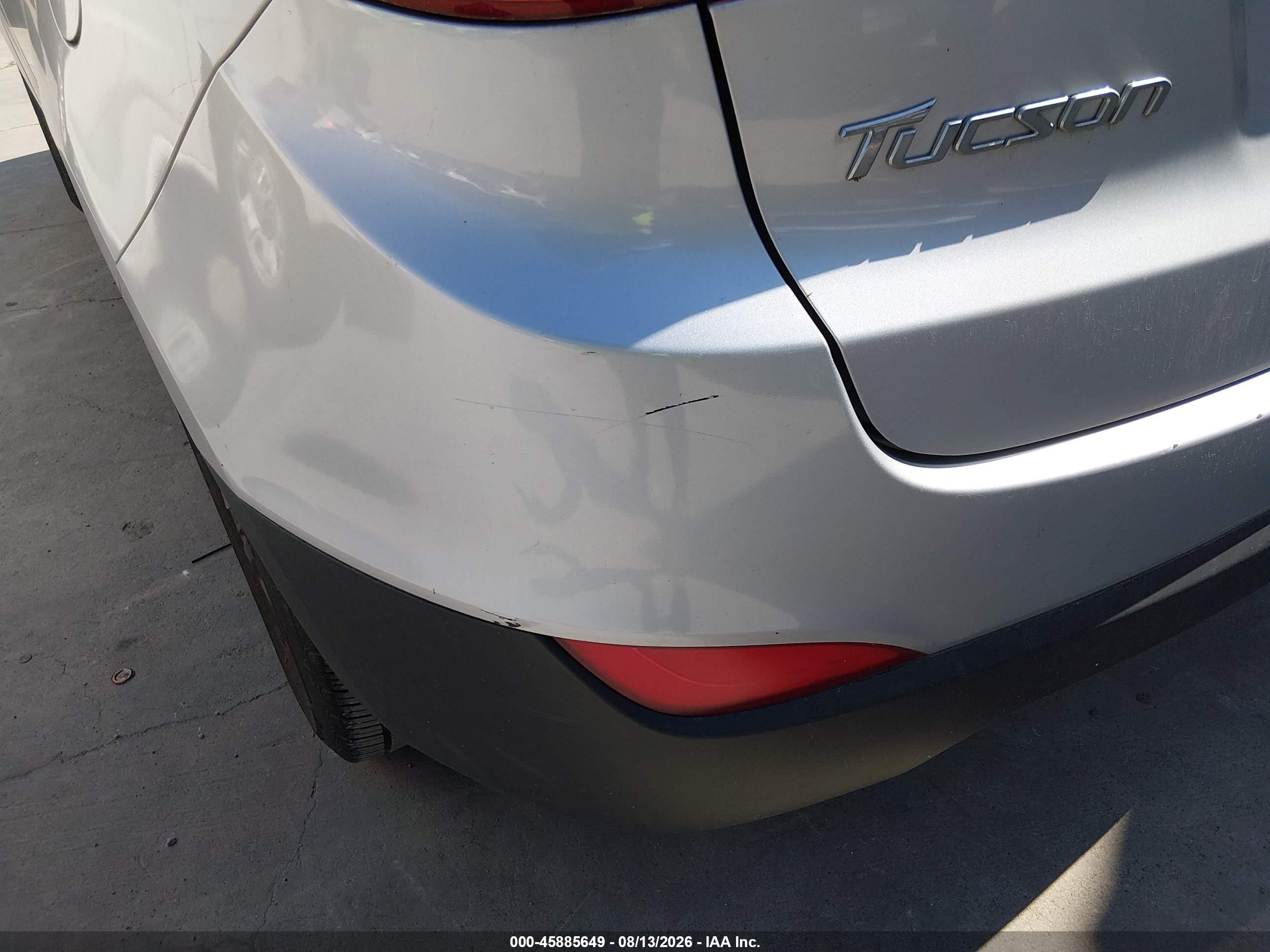 2014 Hyundai Tucson Gls Серебряный vin: KM8JT3AF4EU844635