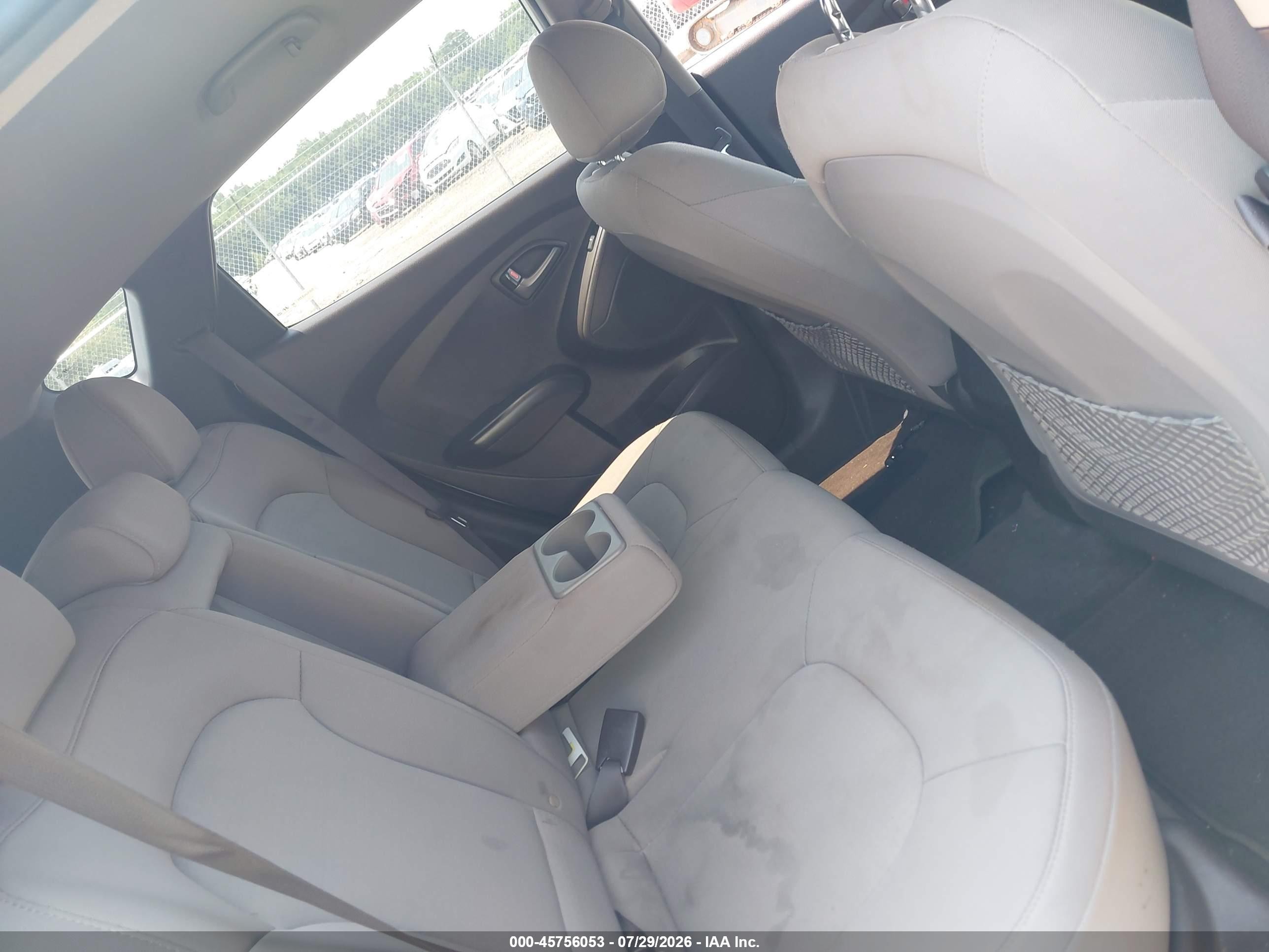 2014 Hyundai Tucson Gls White vin: KM8JT3AF4EU896931