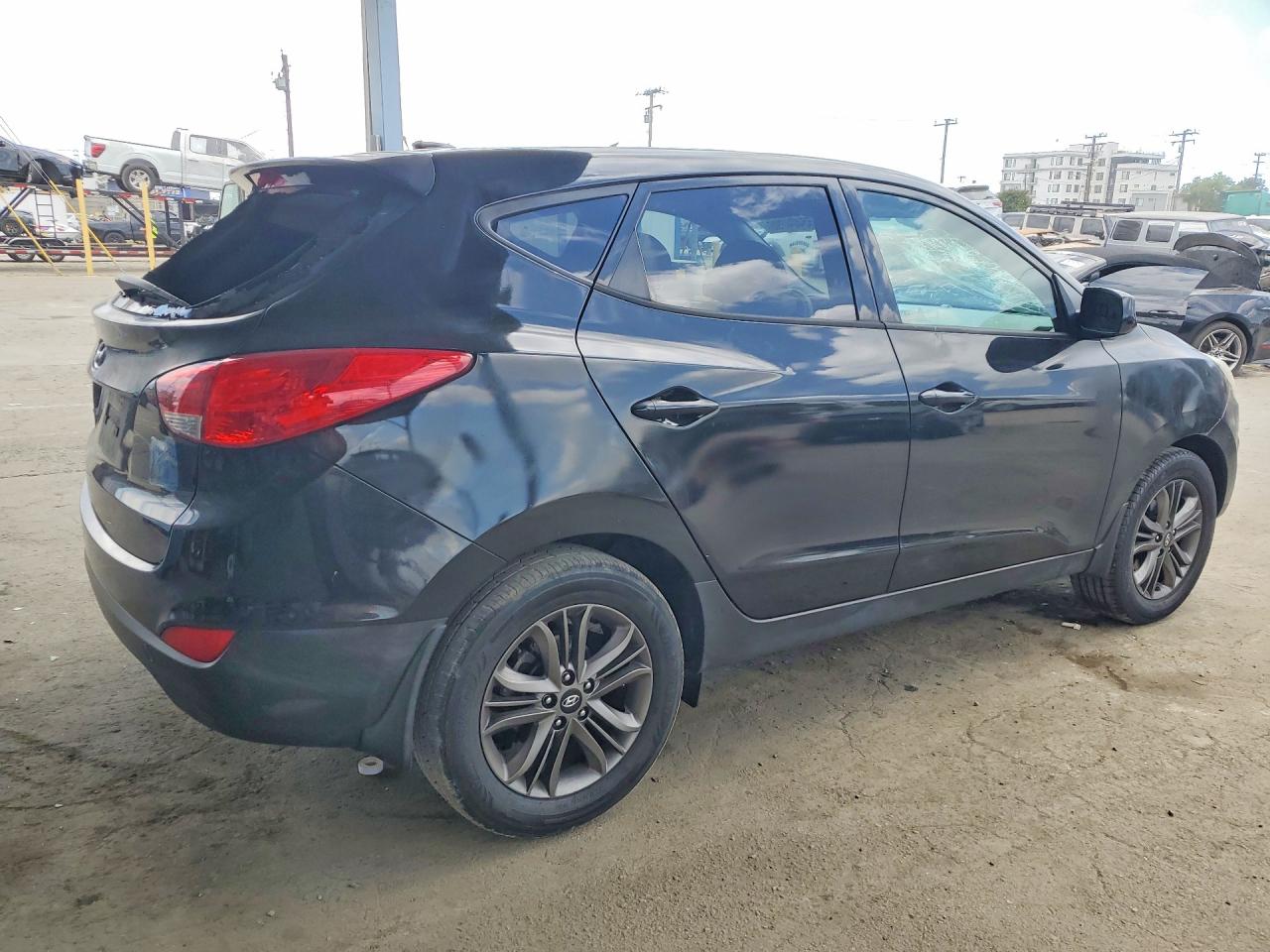 2015 Hyundai Tucson Gls Black vin: KM8JT3AF4FU037811