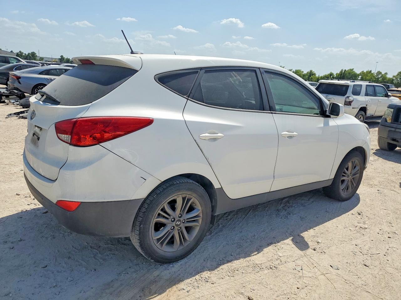 2015 Hyundai Tucson Gls White vin: KM8JT3AF4FU086734