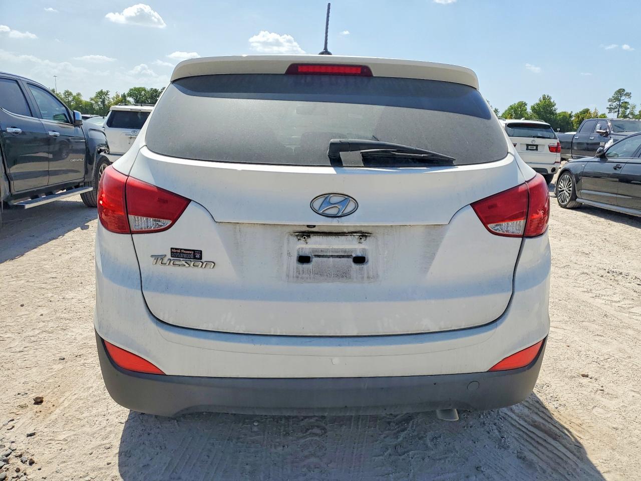 2015 Hyundai Tucson Gls White vin: KM8JT3AF4FU086734
