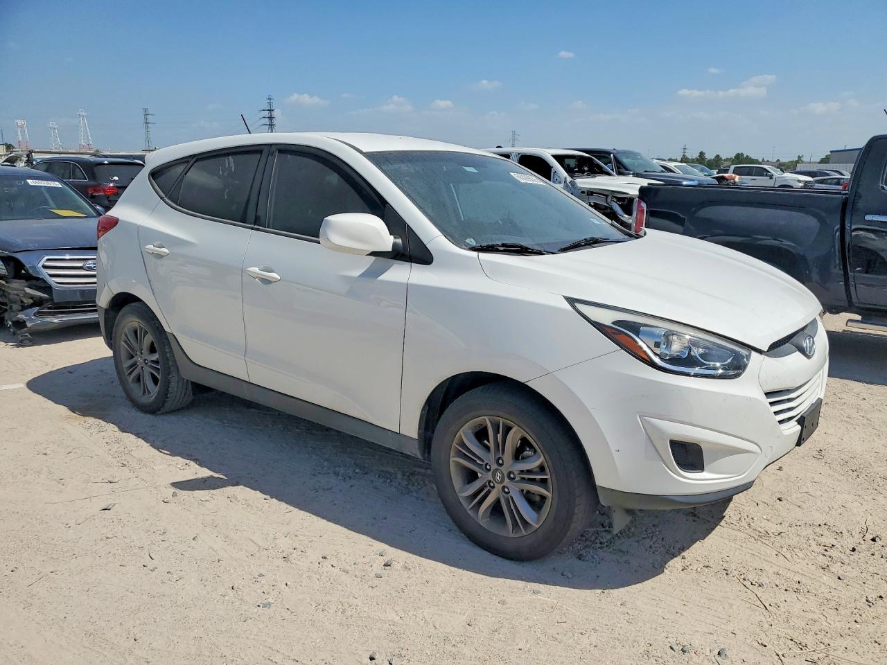 2015 Hyundai Tucson Gls White vin: KM8JT3AF4FU086734