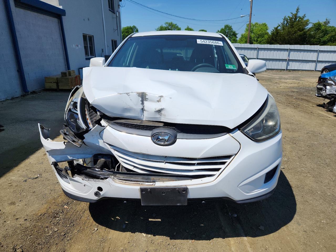 2015 Hyundai Tucson Gls White vin: KM8JT3AF4FU966459