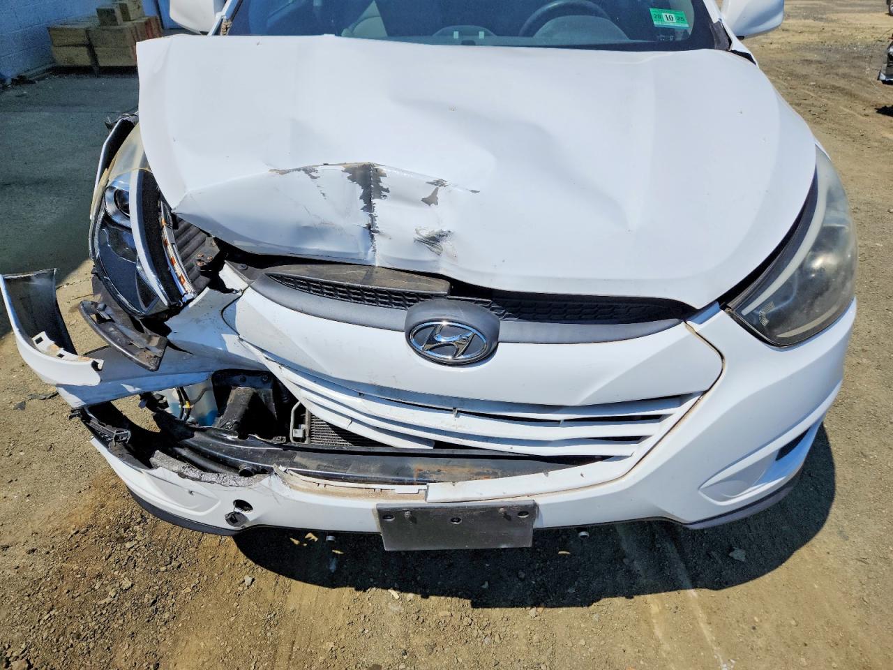 2015 Hyundai Tucson Gls White vin: KM8JT3AF4FU966459
