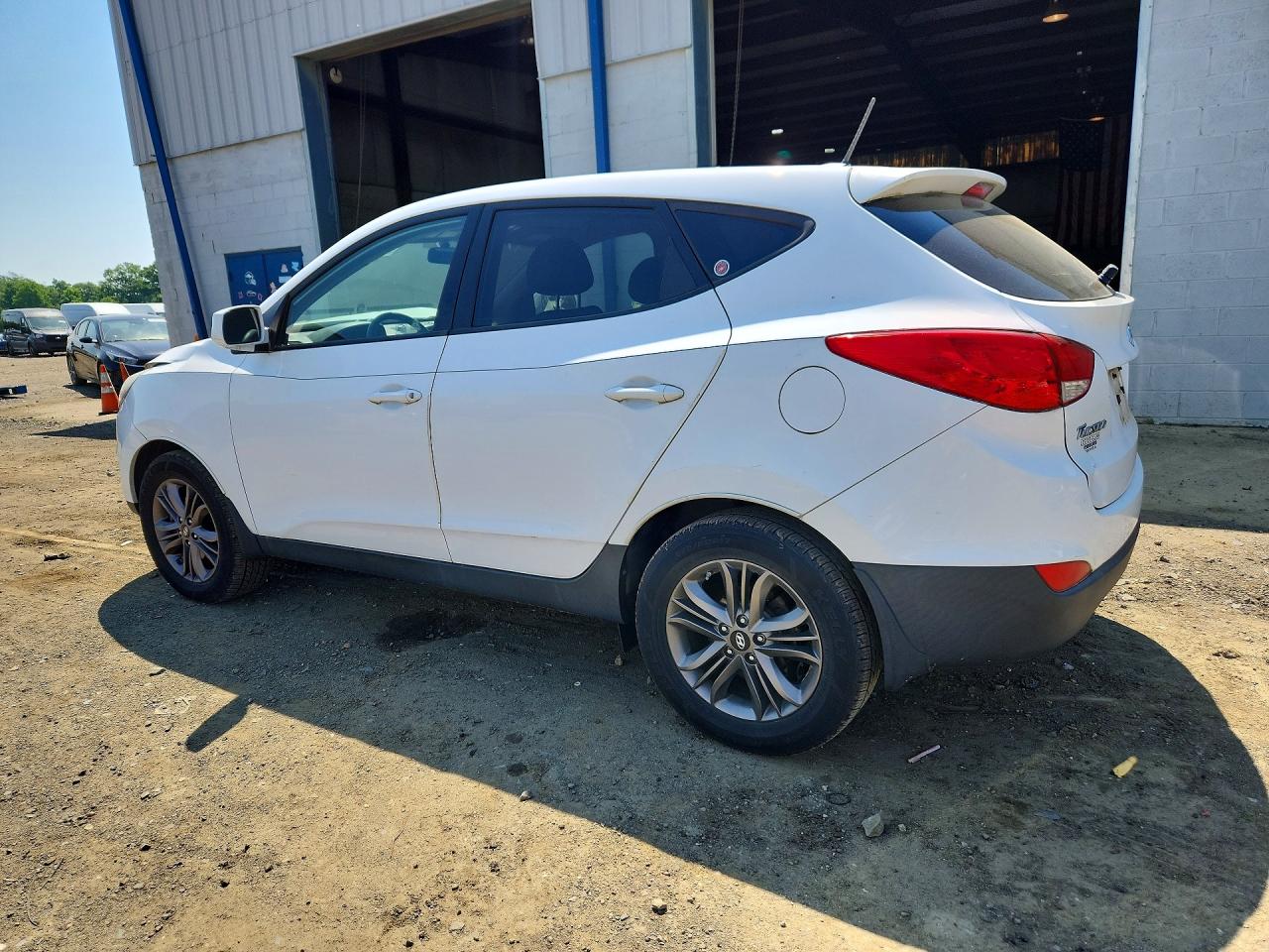 2015 Hyundai Tucson Gls White vin: KM8JT3AF4FU966459