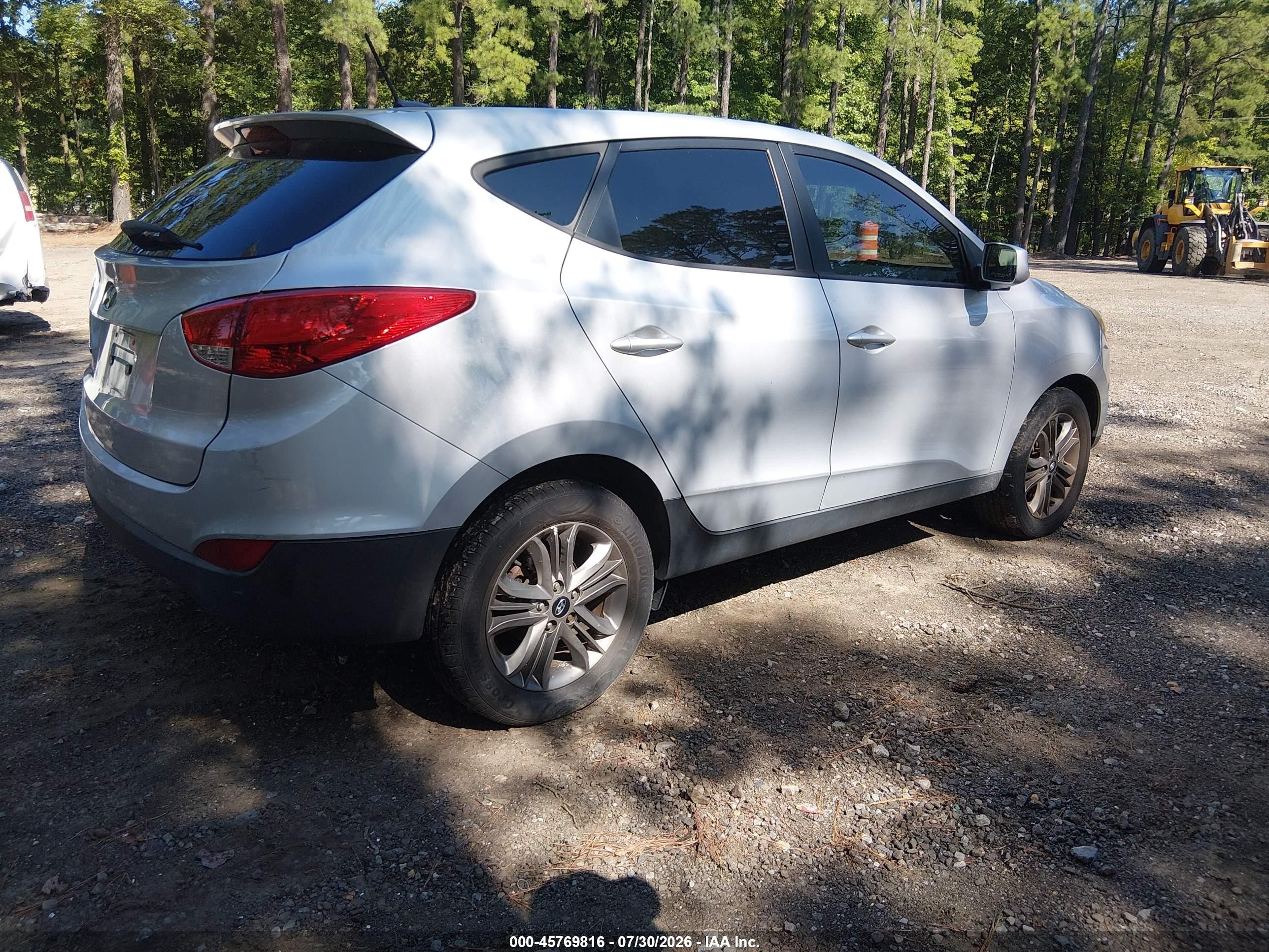 2015 Hyundai Tucson Gls Silver vin: KM8JT3AF4FU981415