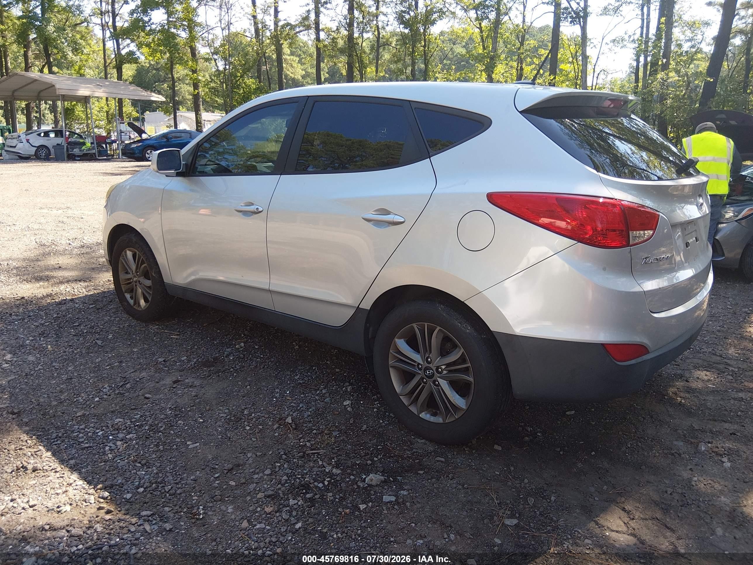 2015 Hyundai Tucson Gls Silver vin: KM8JT3AF4FU981415